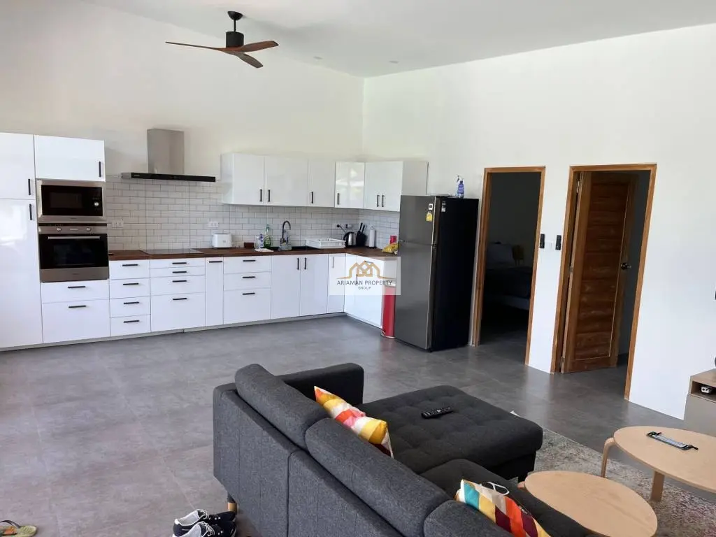 Modern Single-Story Villa with Private Pool and Tropical Outdoor Living In Bophut, Near Fishermans 