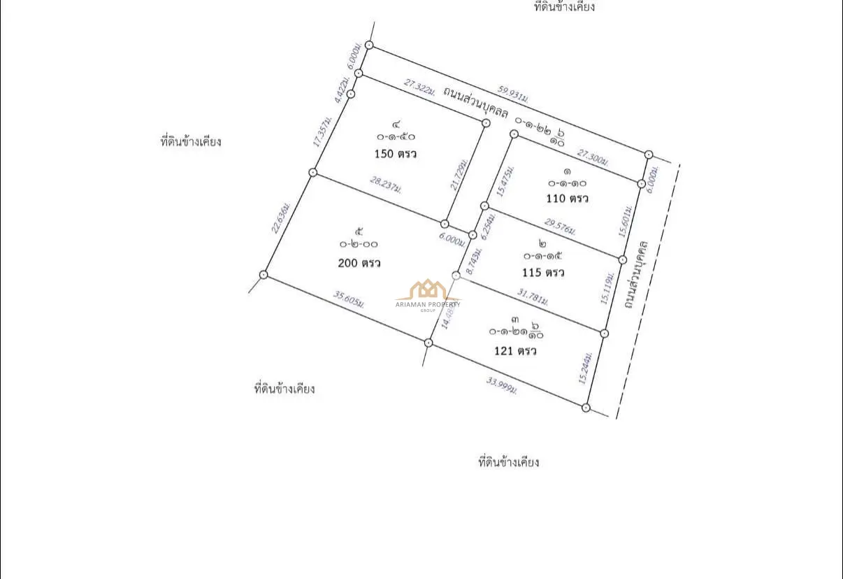 Quiet 800 sqm Freehold Land on a Private Road in Maenam Soi 1, Ko Samui