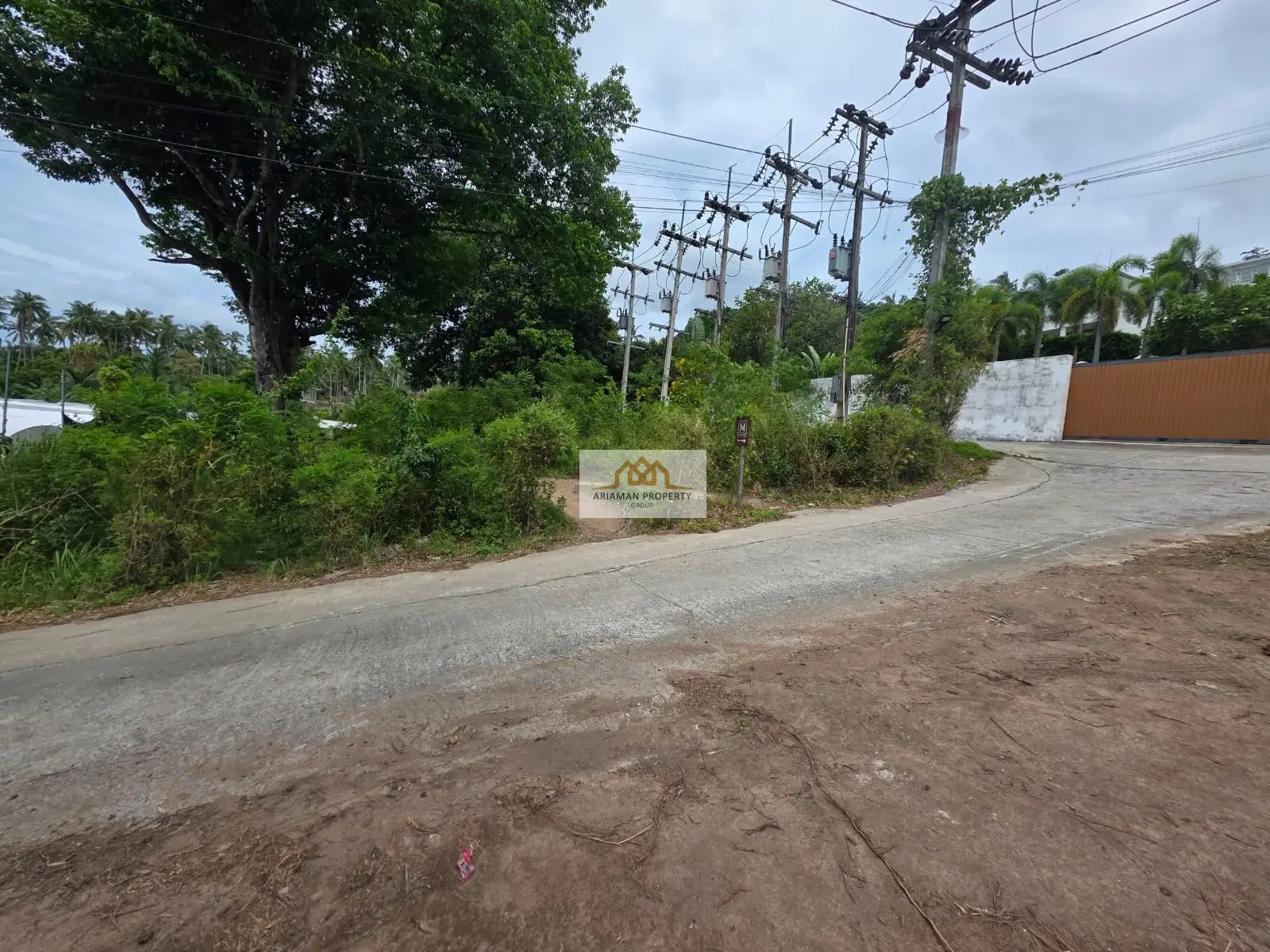Spacious 1,720 sqm Freehold Land in Maenam Soi 2 -  Ready for Your Project