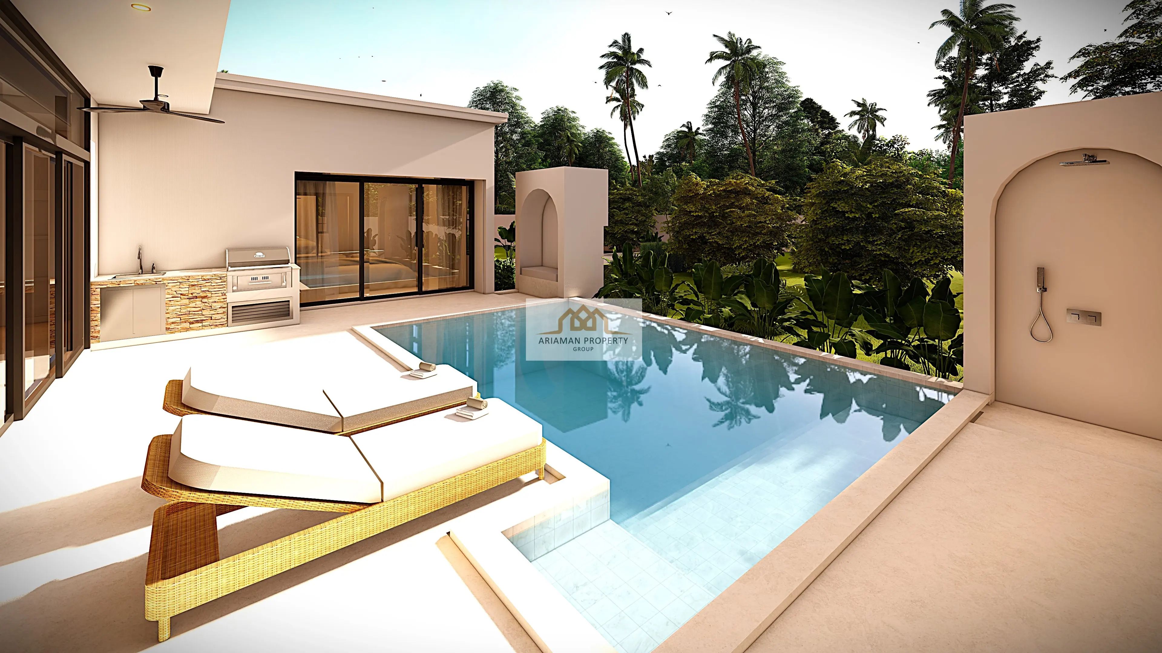 Brand New Off Plan 3-Bedroom Villa with Private Pool in Lamai, Ko Samui