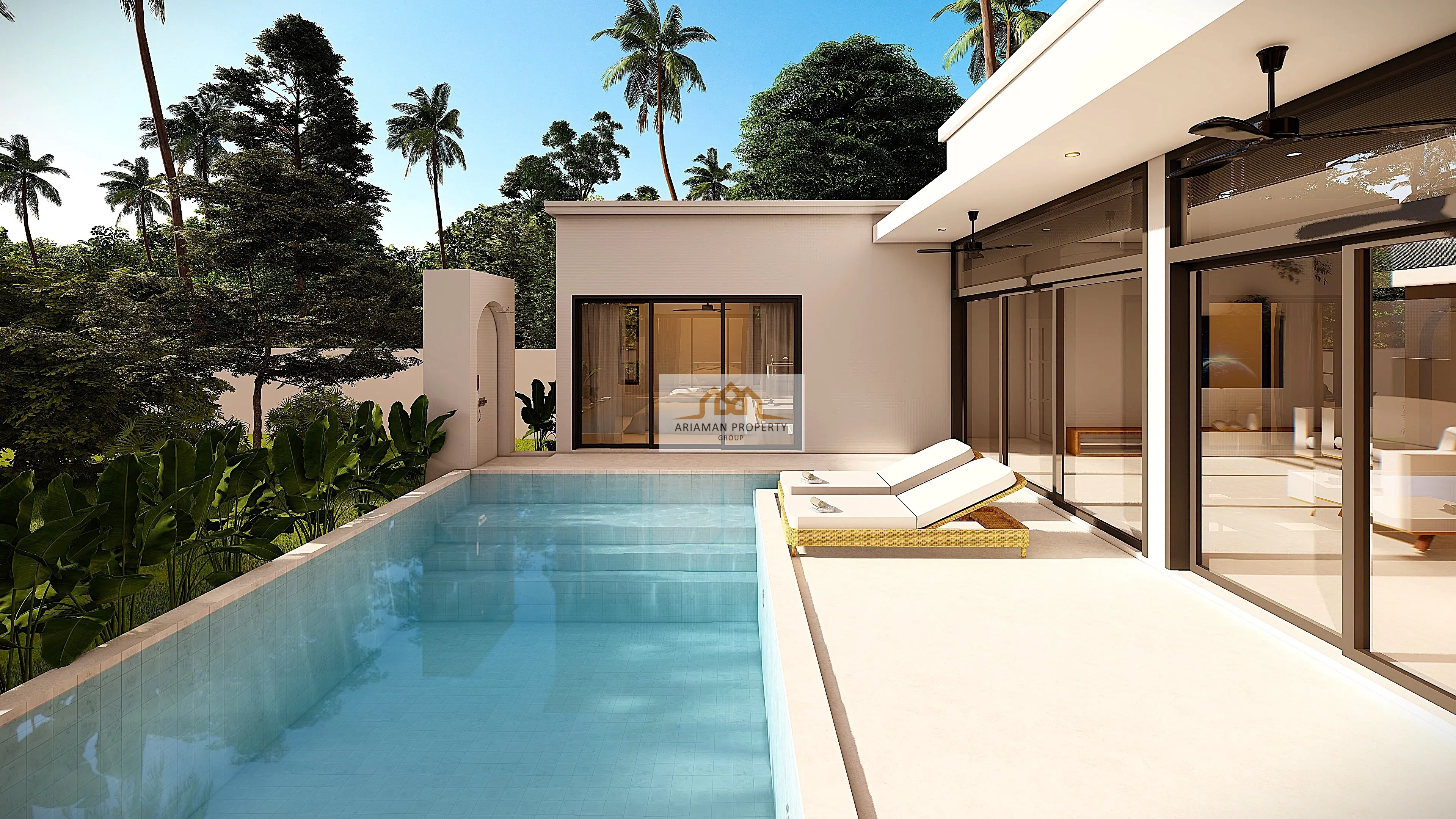 Brand New Off Plan 3-Bedroom Villa with Private Pool in Lamai, Ko Samui