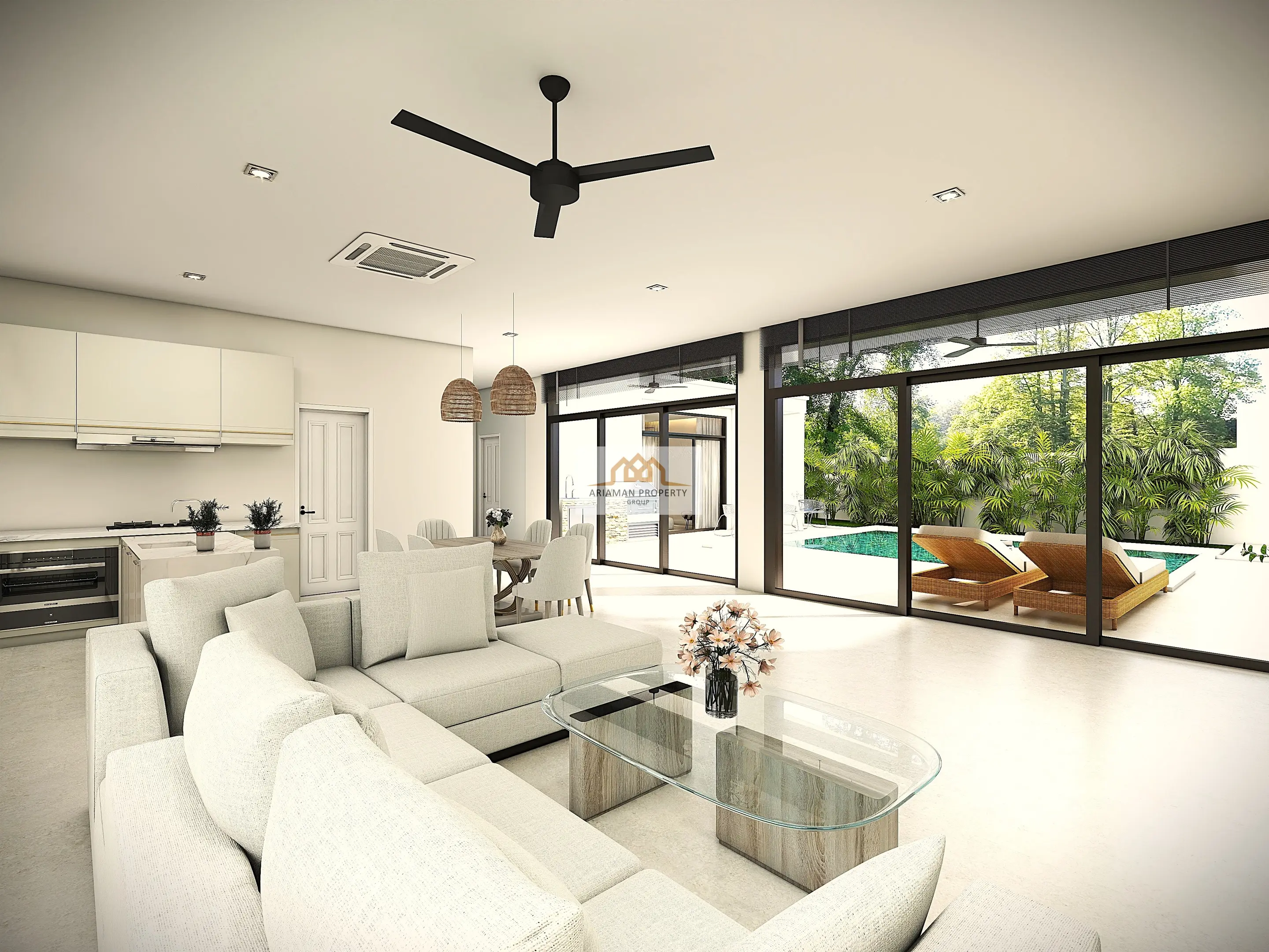 Brand New Off Plan 3-Bedroom Villa with Private Pool in Lamai, Ko Samui