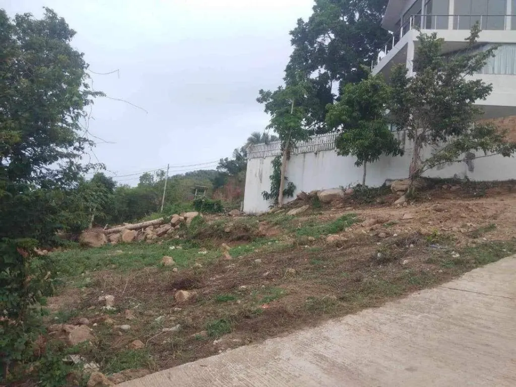 Stunning Seaview Plot Located In Plai Laem 