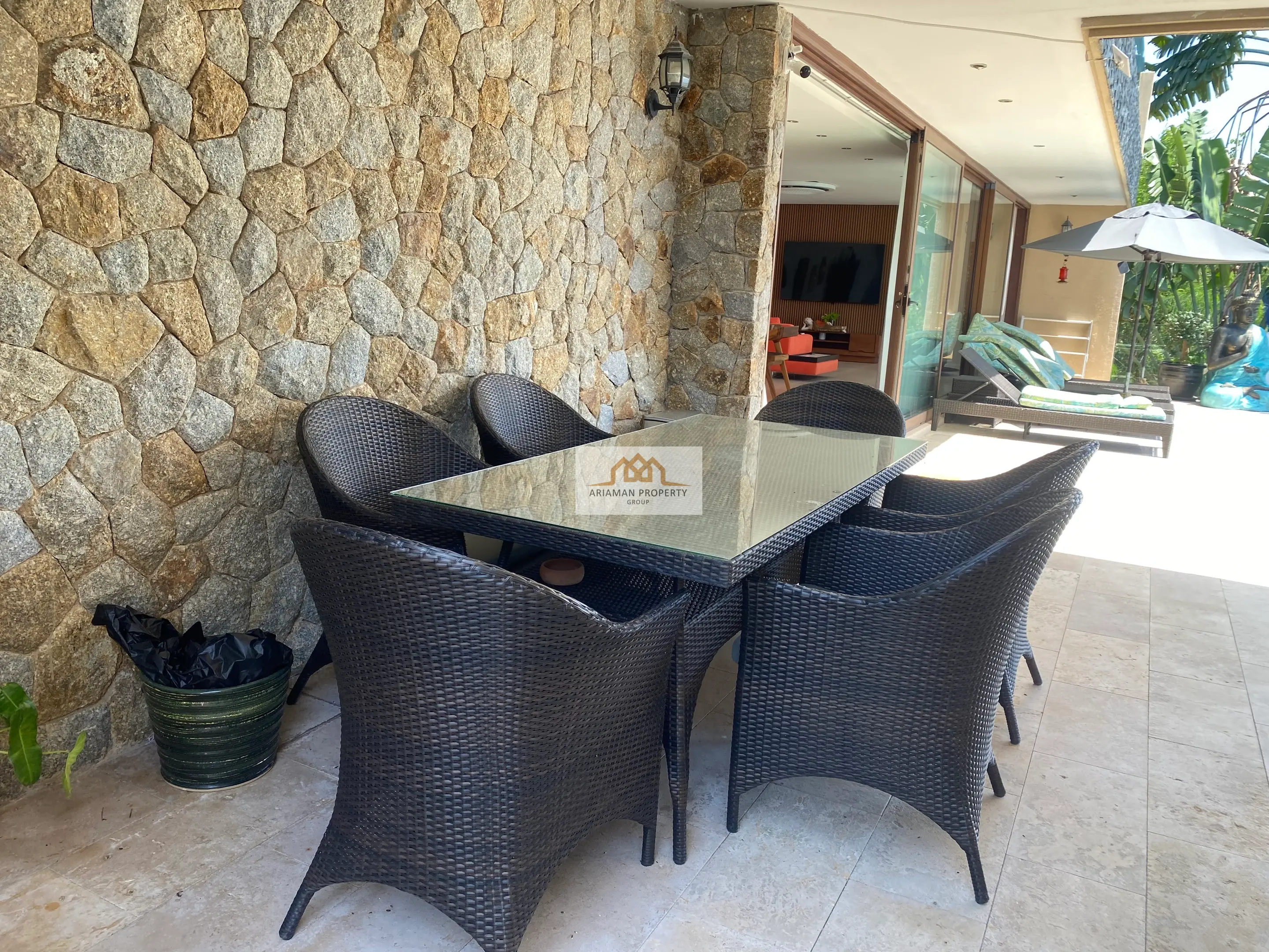 Ocean View 4-Bedroom Villa with Infinity Pool and Panoramic Views in Chaweng Noi