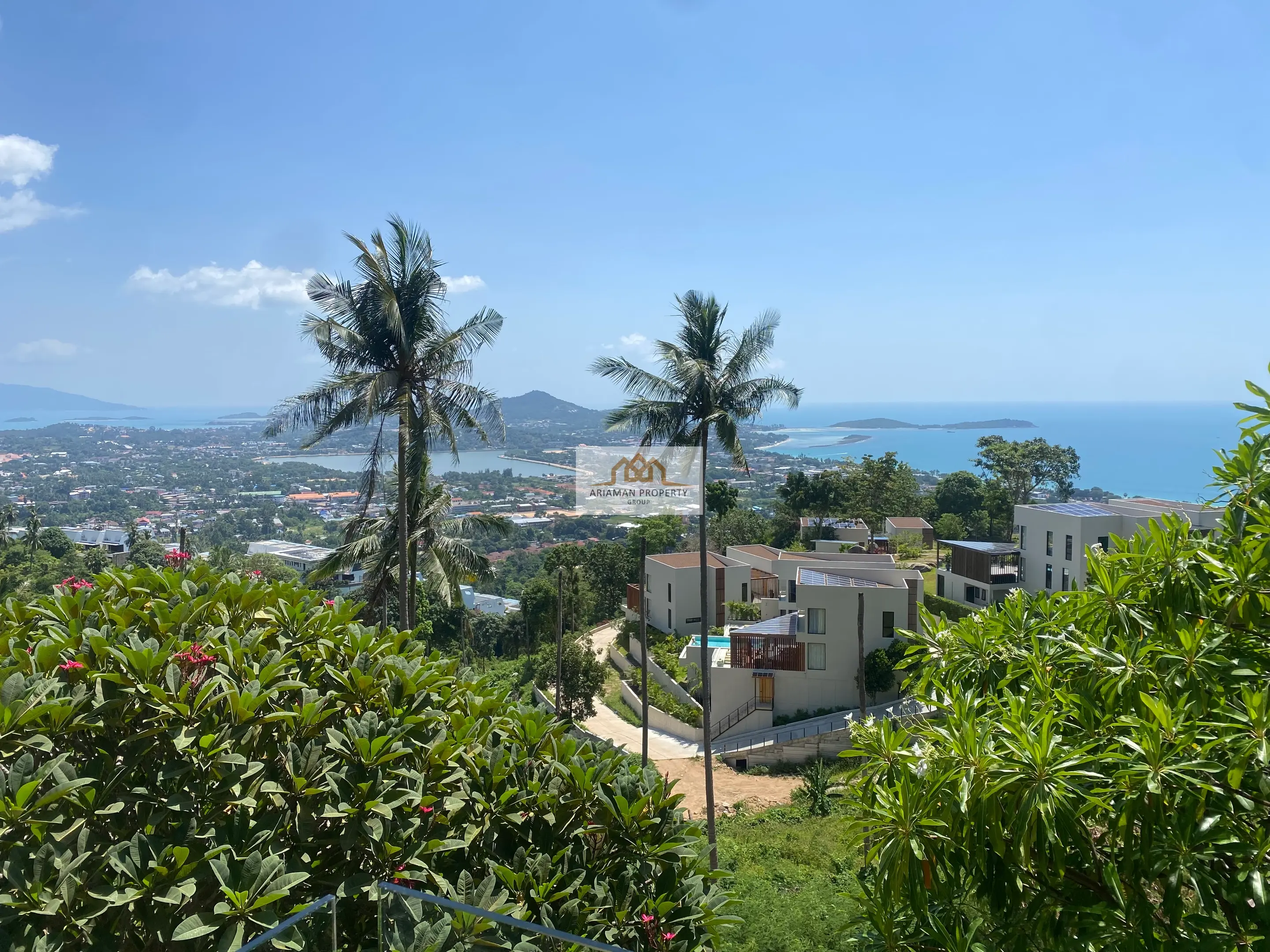 Ocean View 4-Bedroom Villa with Infinity Pool and Panoramic Views in Chaweng Noi