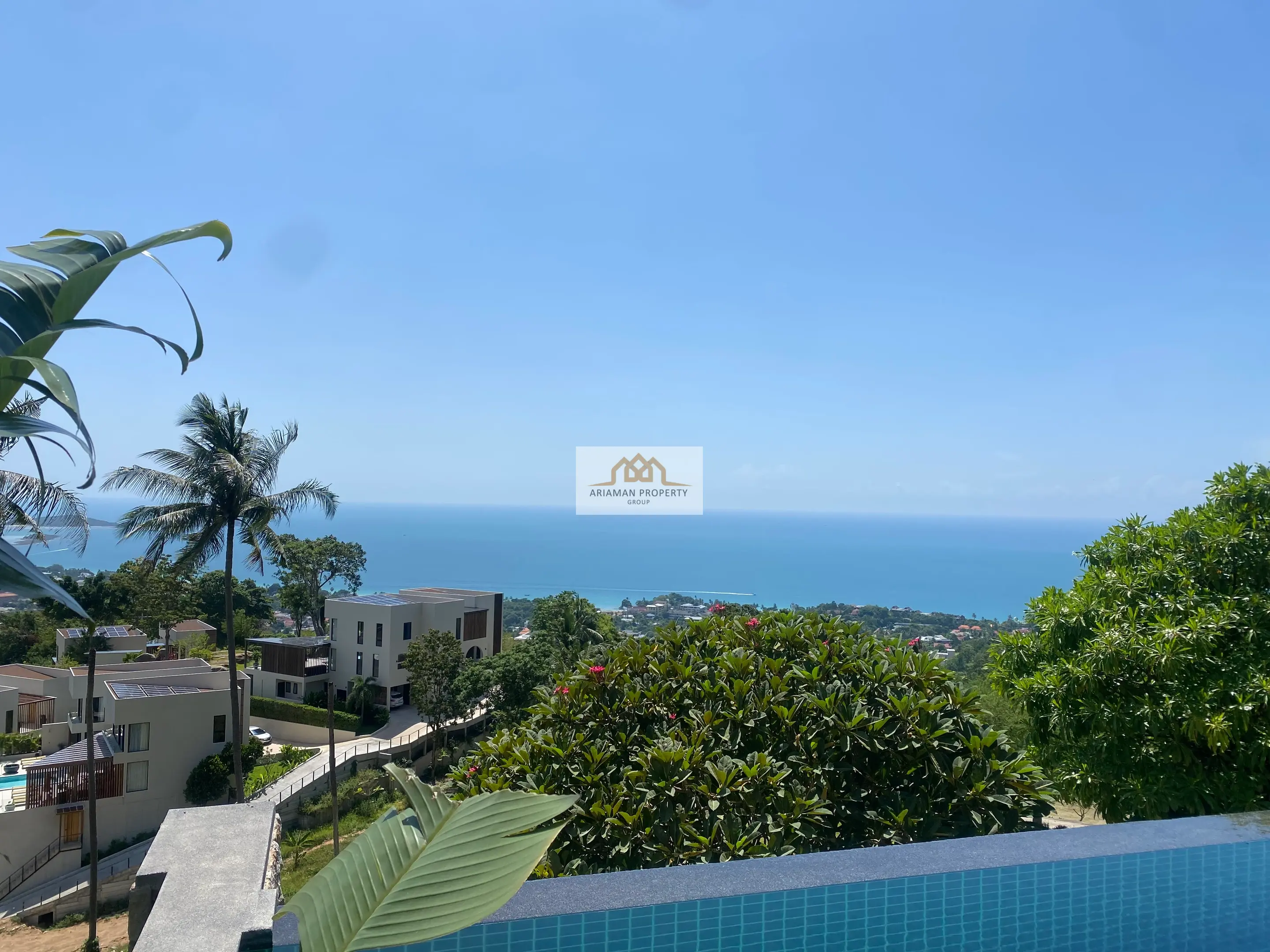 Ocean View 4-Bedroom Villa with Infinity Pool and Panoramic Views in Chaweng Noi