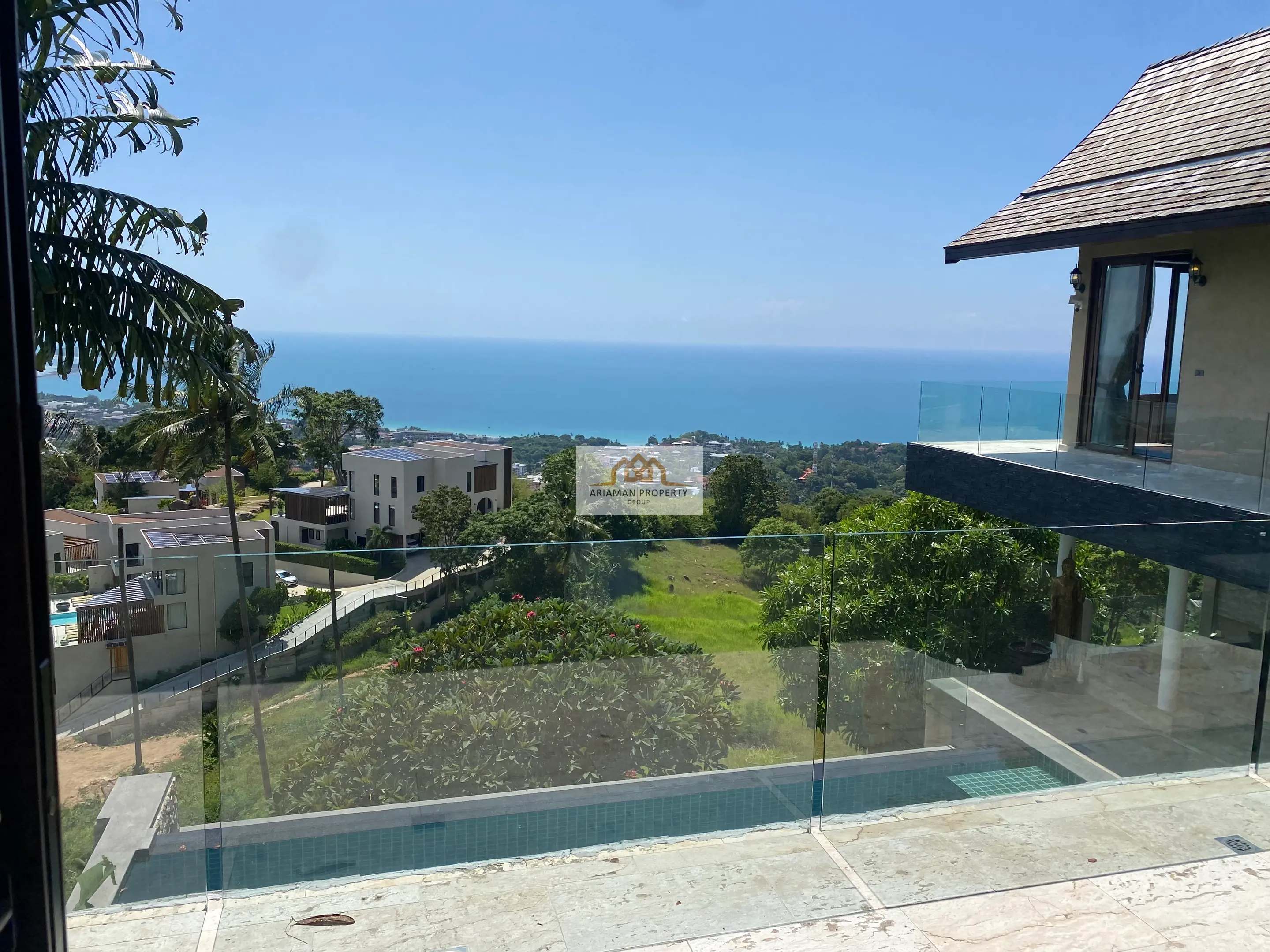 Ocean View 4-Bedroom Villa with Infinity Pool and Panoramic Views in Chaweng Noi