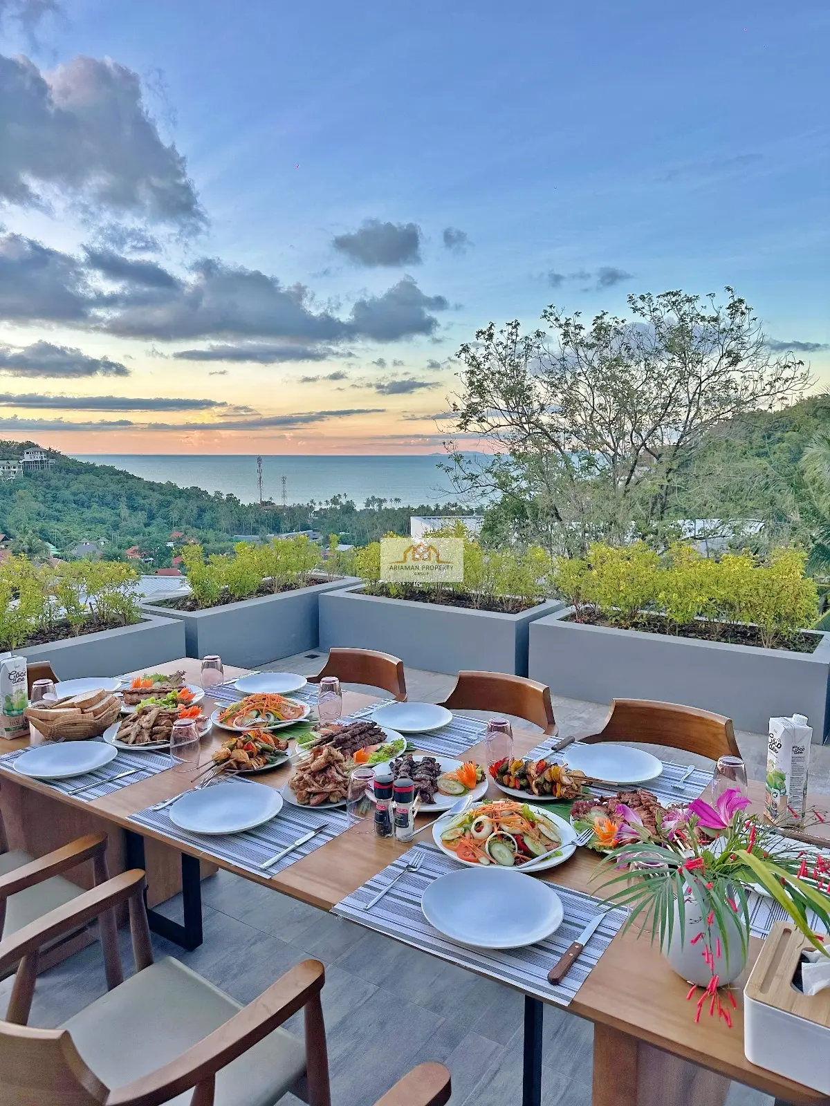Green Lotus - 4 Bedroom Ocean View Villa In Bang Por
