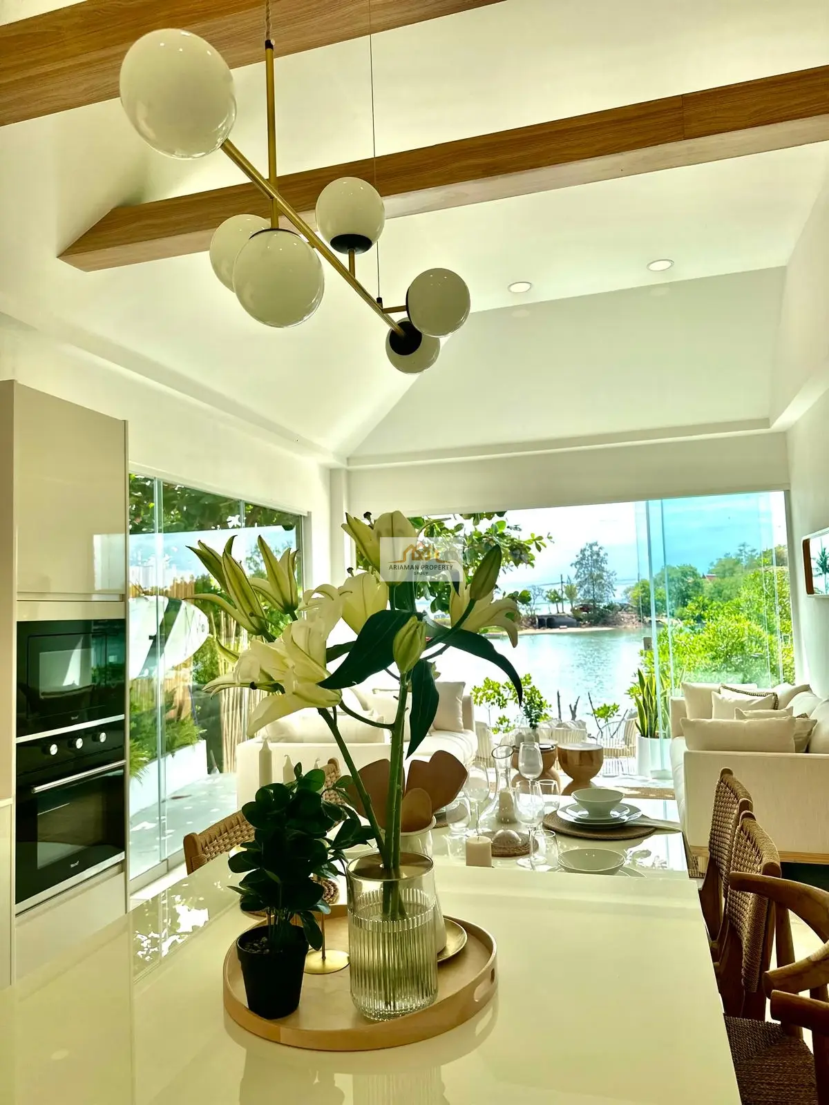 Luxury 2-Bedroom Waterfront Villa in Bangrak. Bright, Open, and Contemporary with Plunge Pool