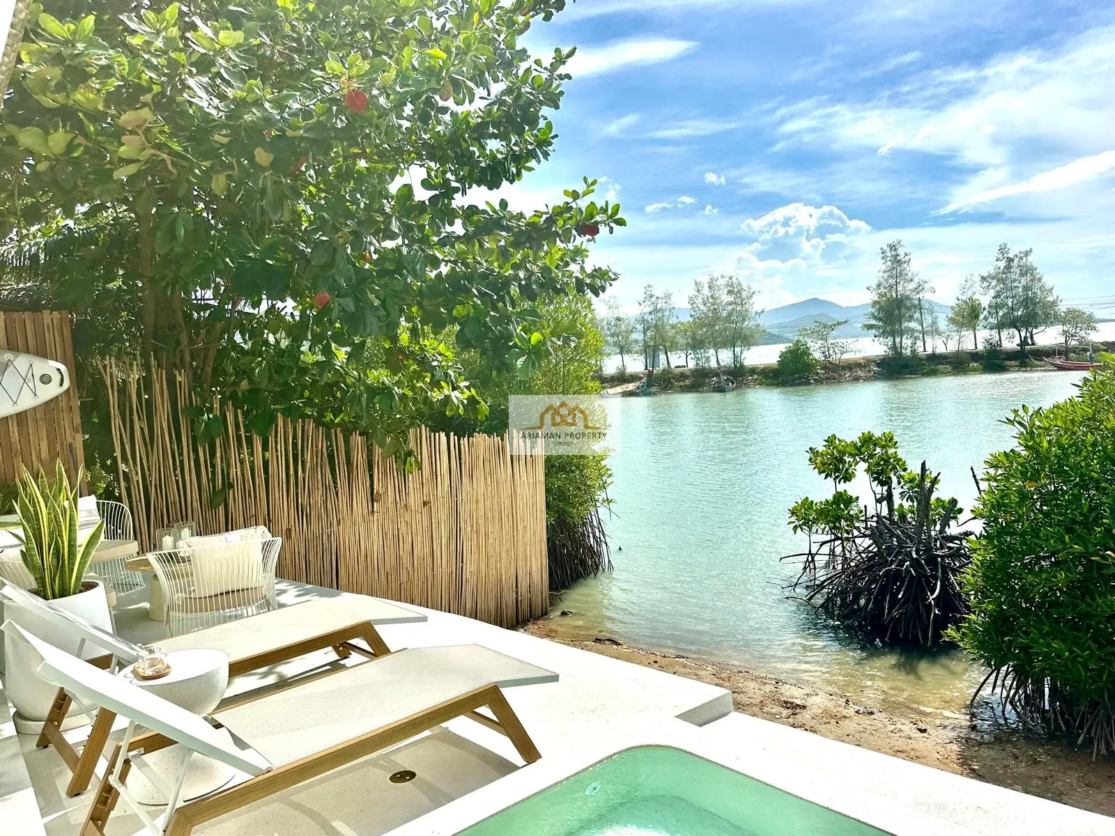 Luxury 2-Bedroom Waterfront Villa in Bangrak. Bright, Open, and Contemporary with Plunge Pool
