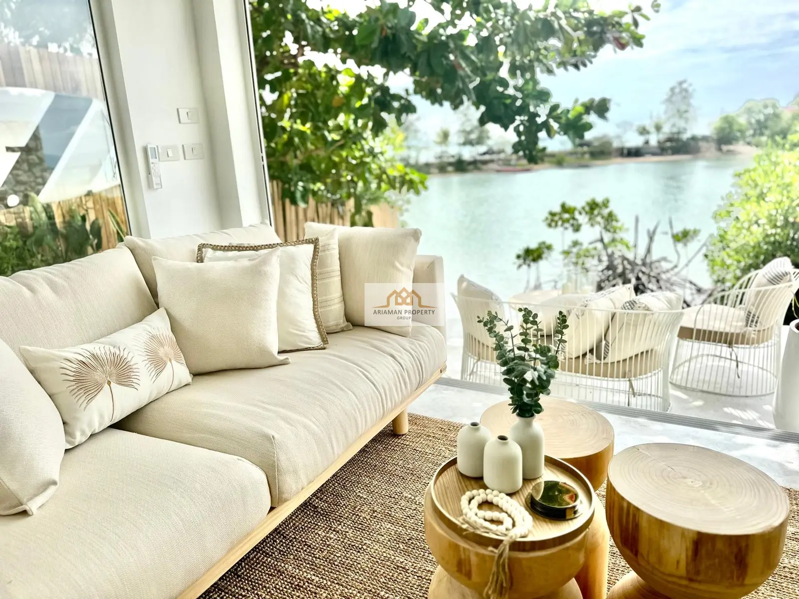 Luxury 2-Bedroom Waterfront Villa in Bangrak. Bright, Open, and Contemporary with Plunge Pool