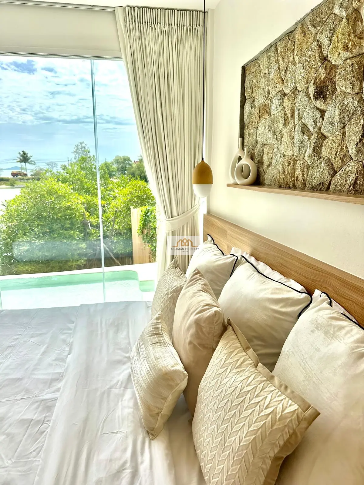 Luxury 2-Bedroom Waterfront Villa in Bangrak. Bright, Open, and Contemporary with Plunge Pool