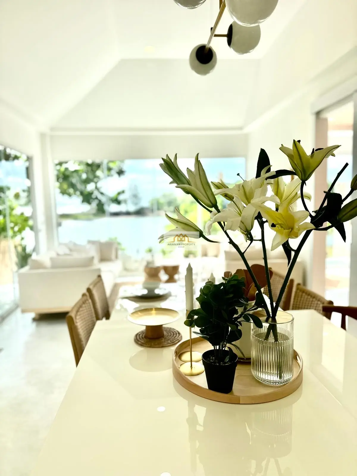 Luxury 2-Bedroom Waterfront Villa in Bangrak. Bright, Open, and Contemporary with Plunge Pool