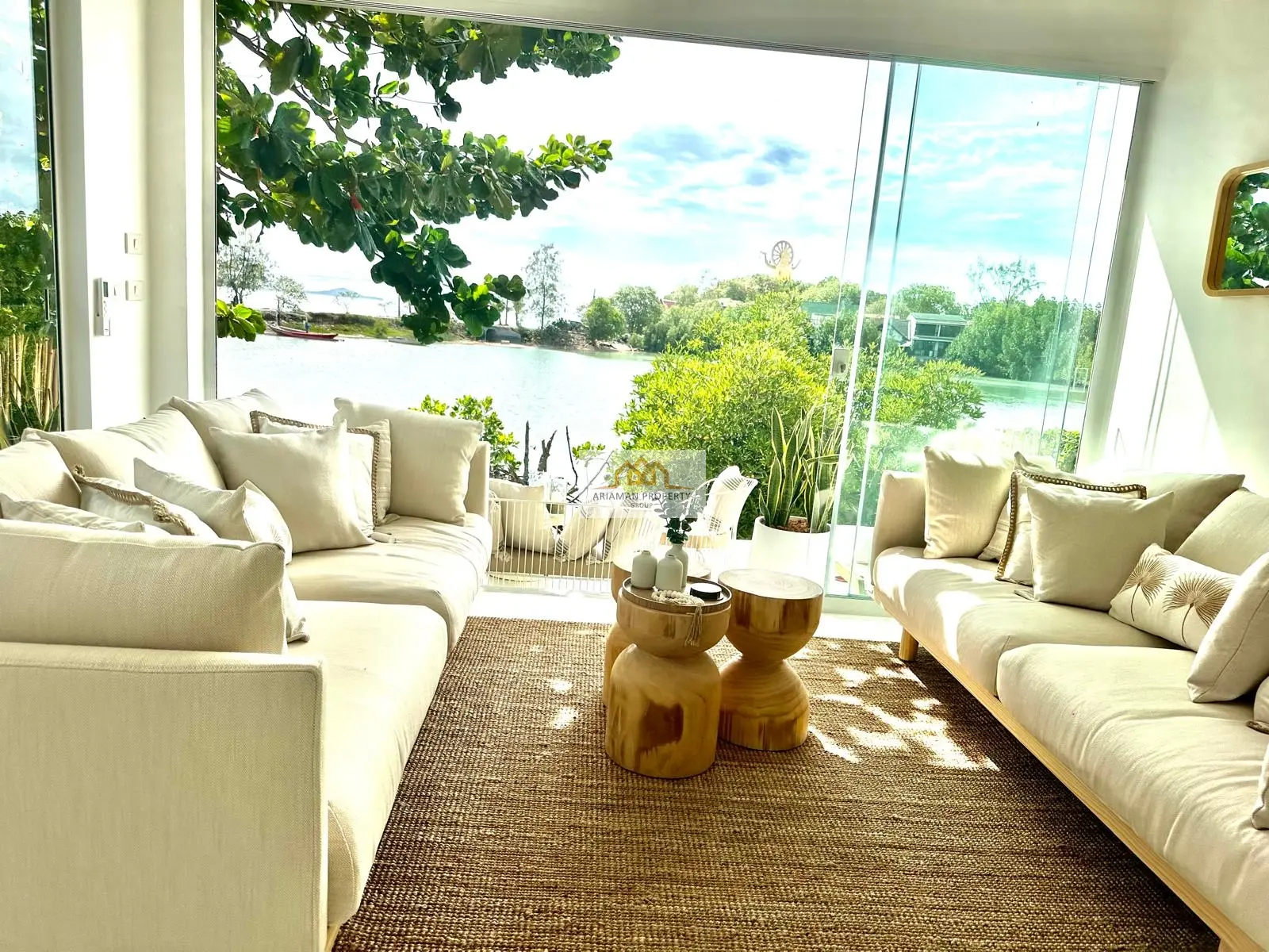 Luxury 2-Bedroom Waterfront Villa in Bangrak. Bright, Open, and Contemporary with Plunge Pool