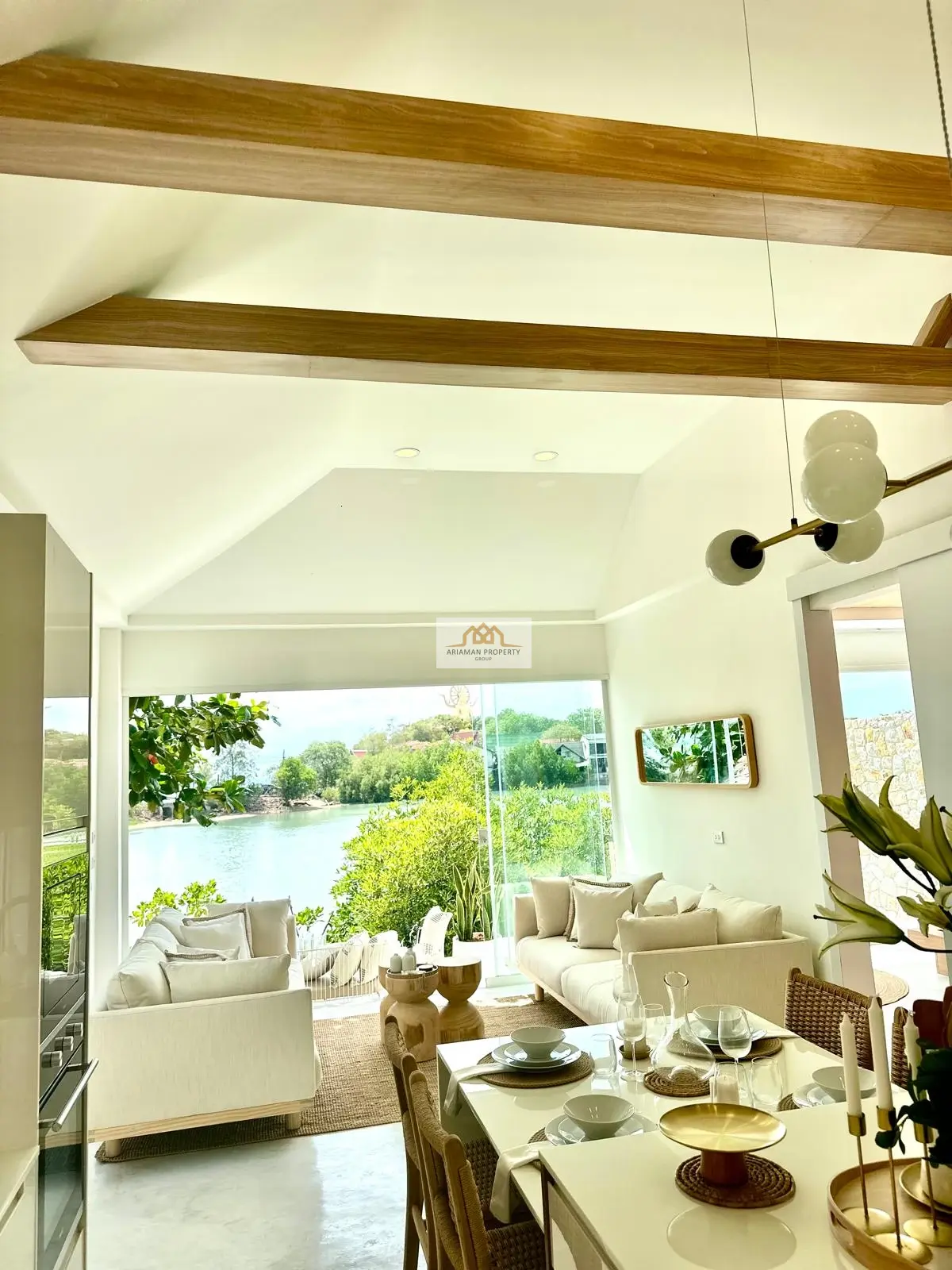 Luxury 2-Bedroom Waterfront Villa in Bangrak. Bright, Open, and Contemporary with Plunge Pool