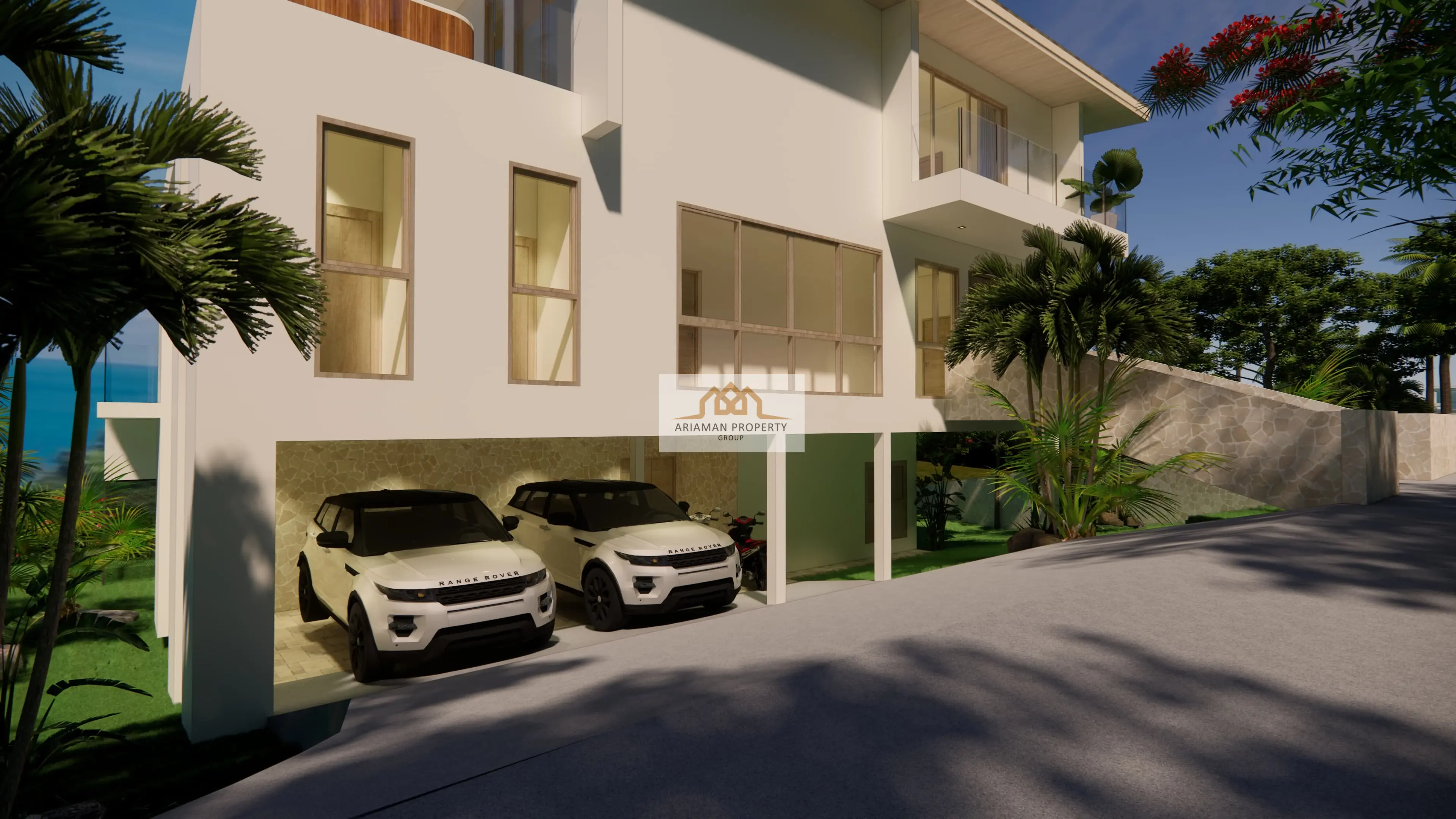 Development Oppertunity: Modern 3-Bedroom Freehold Home with Pool and Garden Views in Bo Phut, Ko Samui