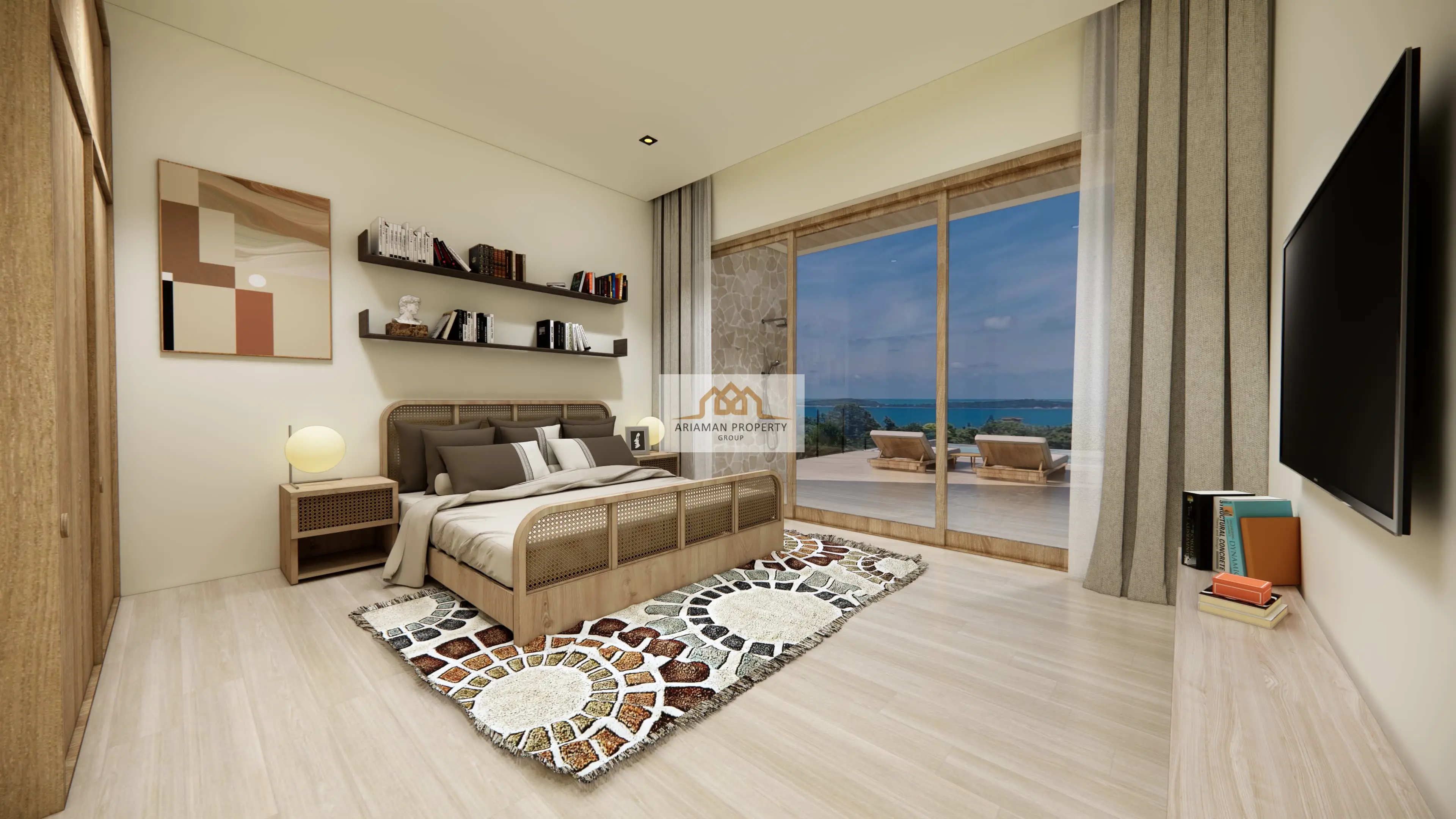 Development Oppertunity: Modern 3-Bedroom Freehold Home with Pool and Garden Views in Bo Phut, Ko Samui