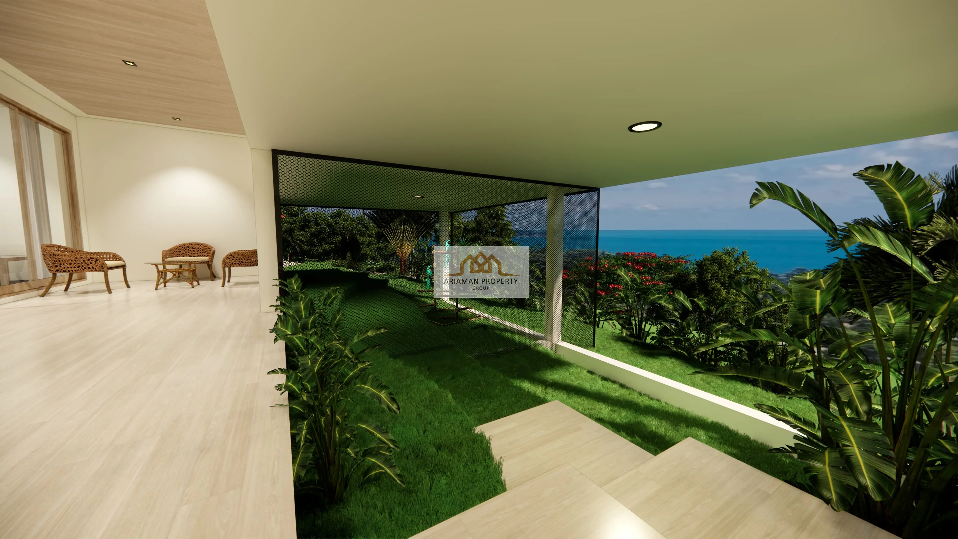 Development Oppertunity: Modern 3-Bedroom Freehold Home with Pool and Garden Views in Bo Phut, Ko Samui