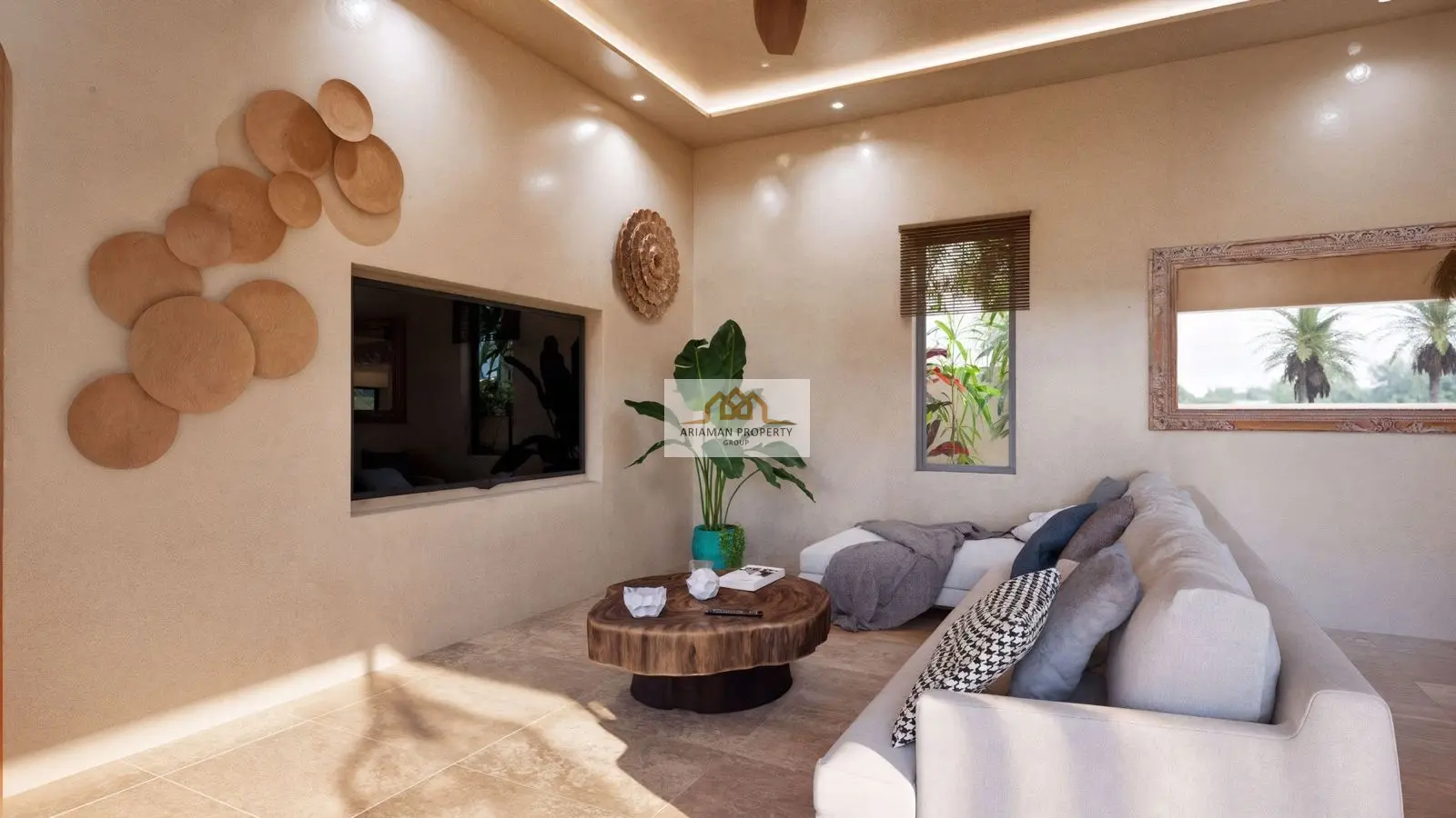 Single-Story 2-Bedroom Home with Private Pool in Lamai, Ko Samui