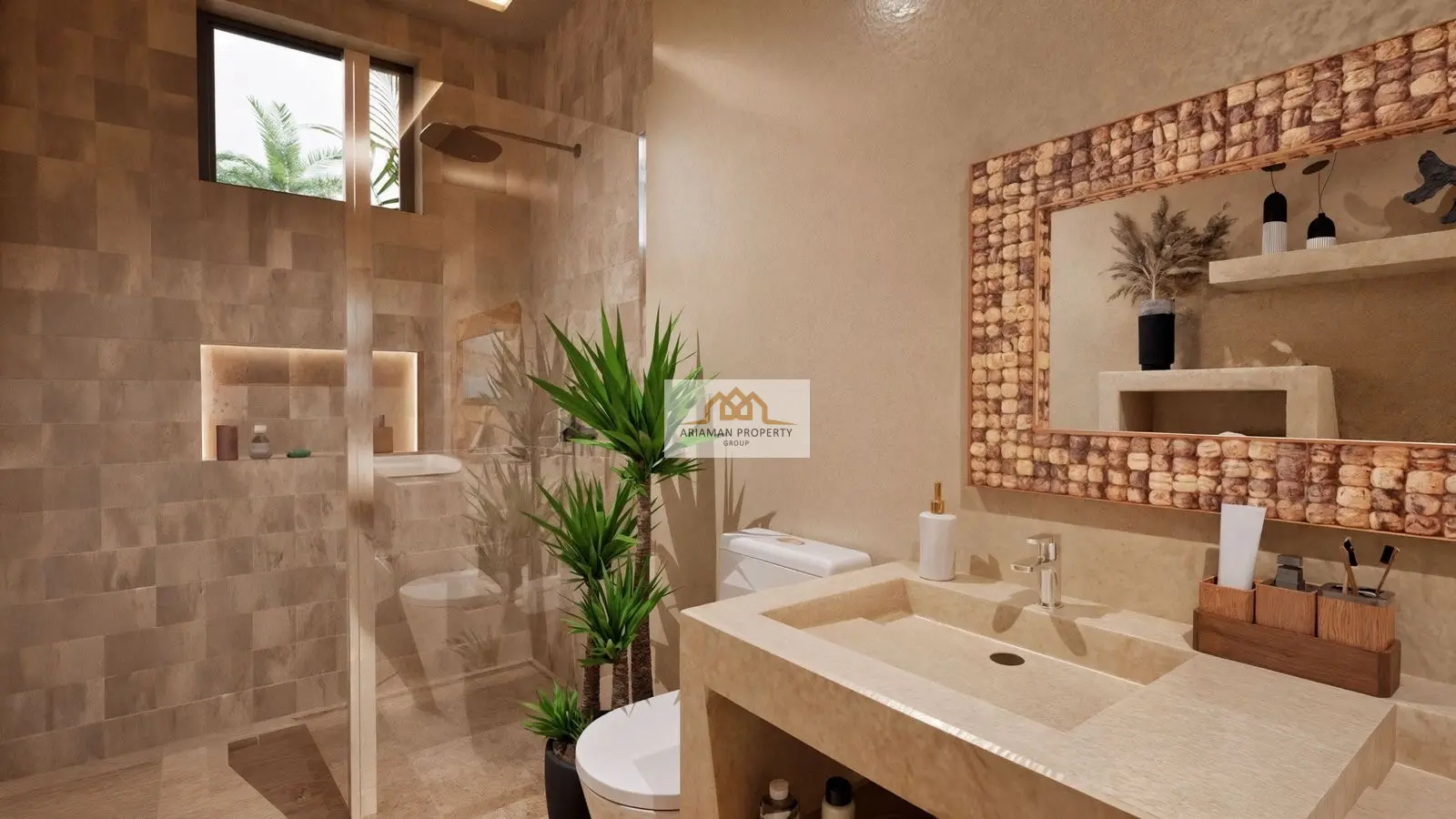 Single-Story 2-Bedroom Home with Private Pool in Lamai, Ko Samui