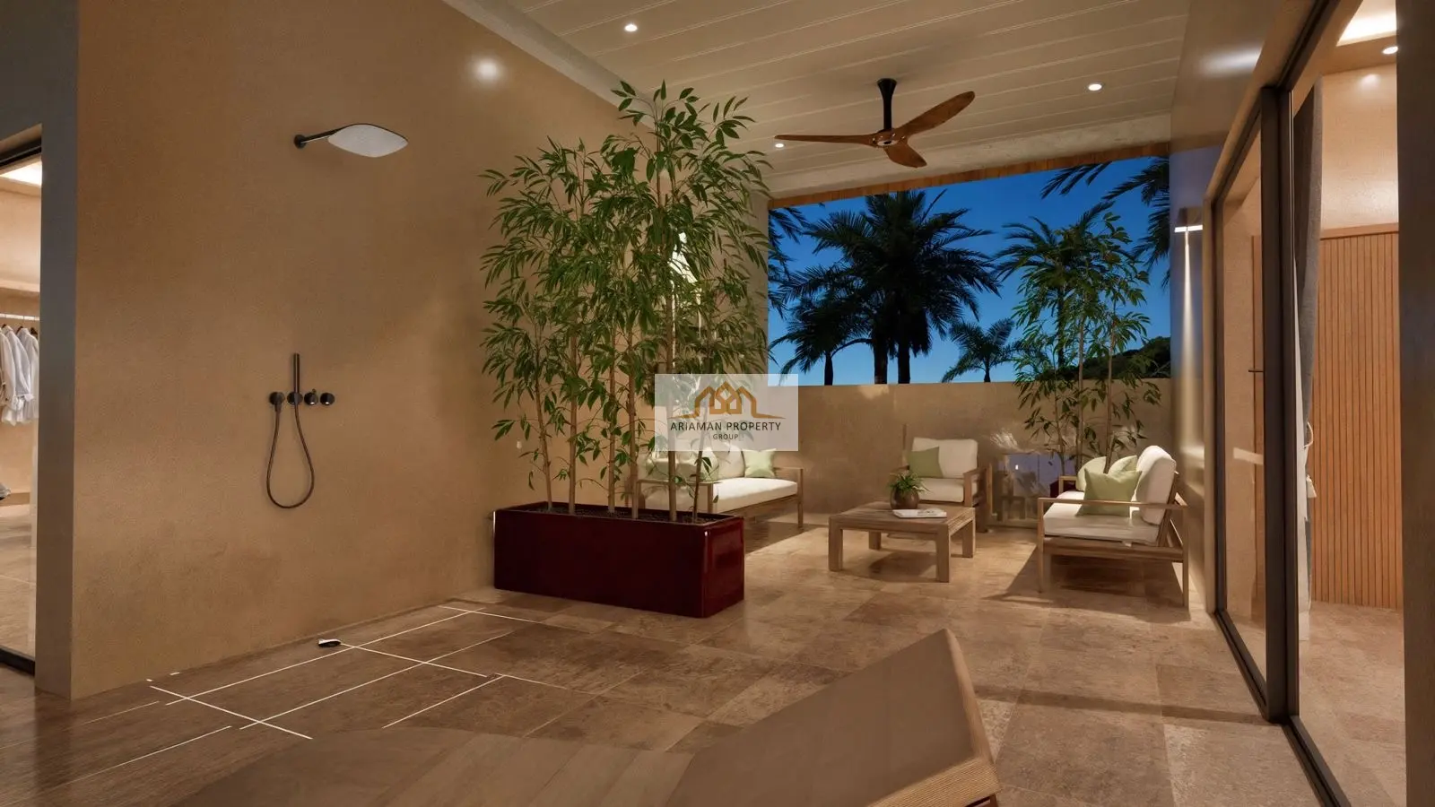 Single-Story 2-Bedroom Home with Private Pool in Lamai, Ko Samui