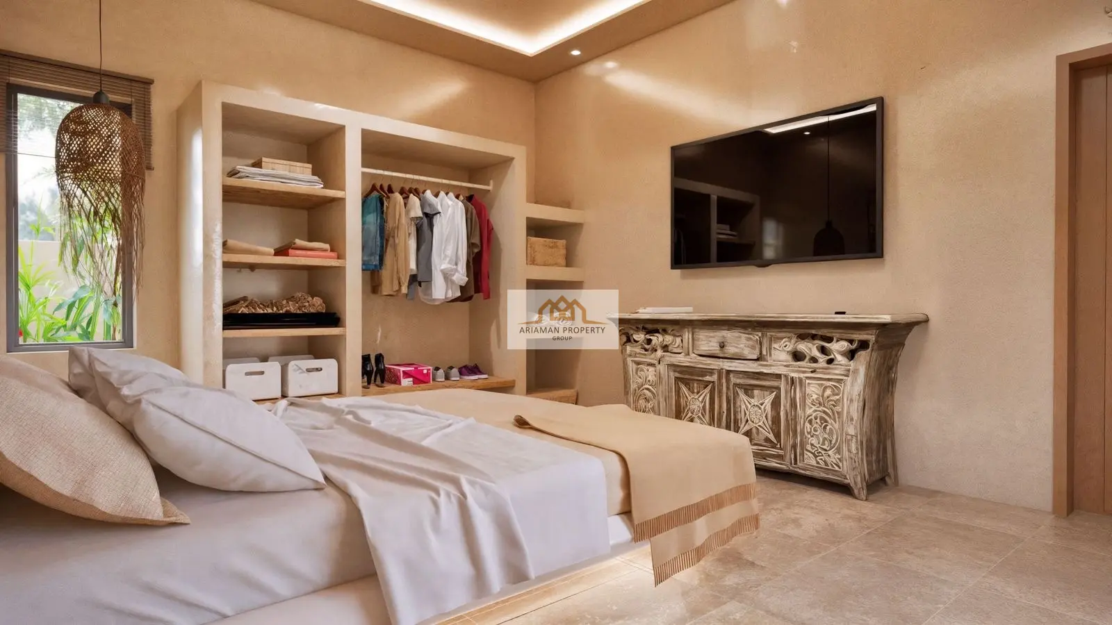 Single-Story 2-Bedroom Home with Private Pool in Lamai, Ko Samui