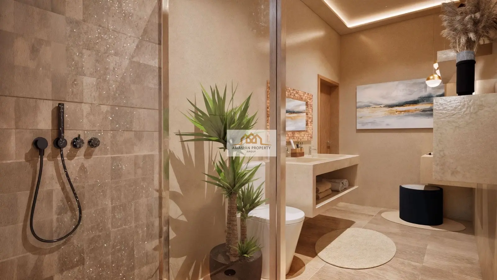 Single-Story 2-Bedroom Home with Private Pool in Lamai, Ko Samui