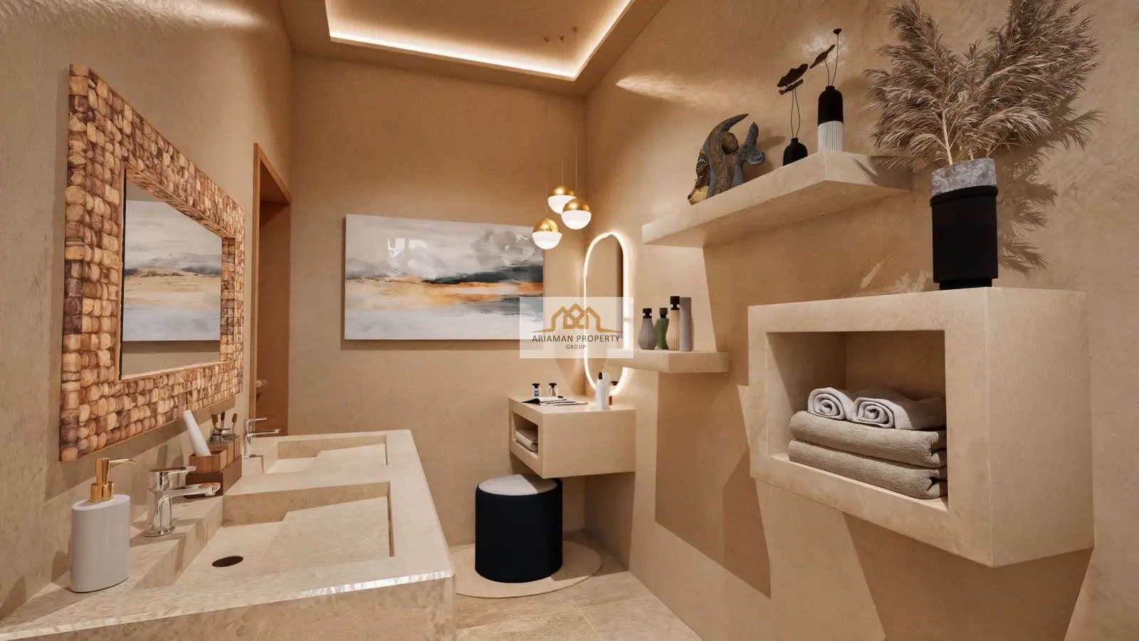 Single-Story 2-Bedroom Home with Private Pool in Lamai, Ko Samui