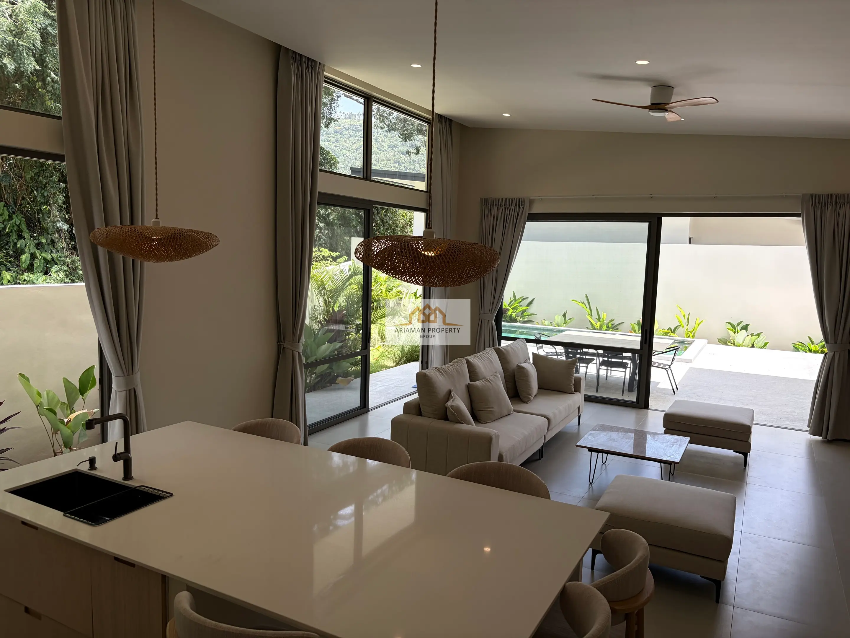 Relaxed & Peaceful Single-Story Villa with Pool Access in Lamai, Ko Samui