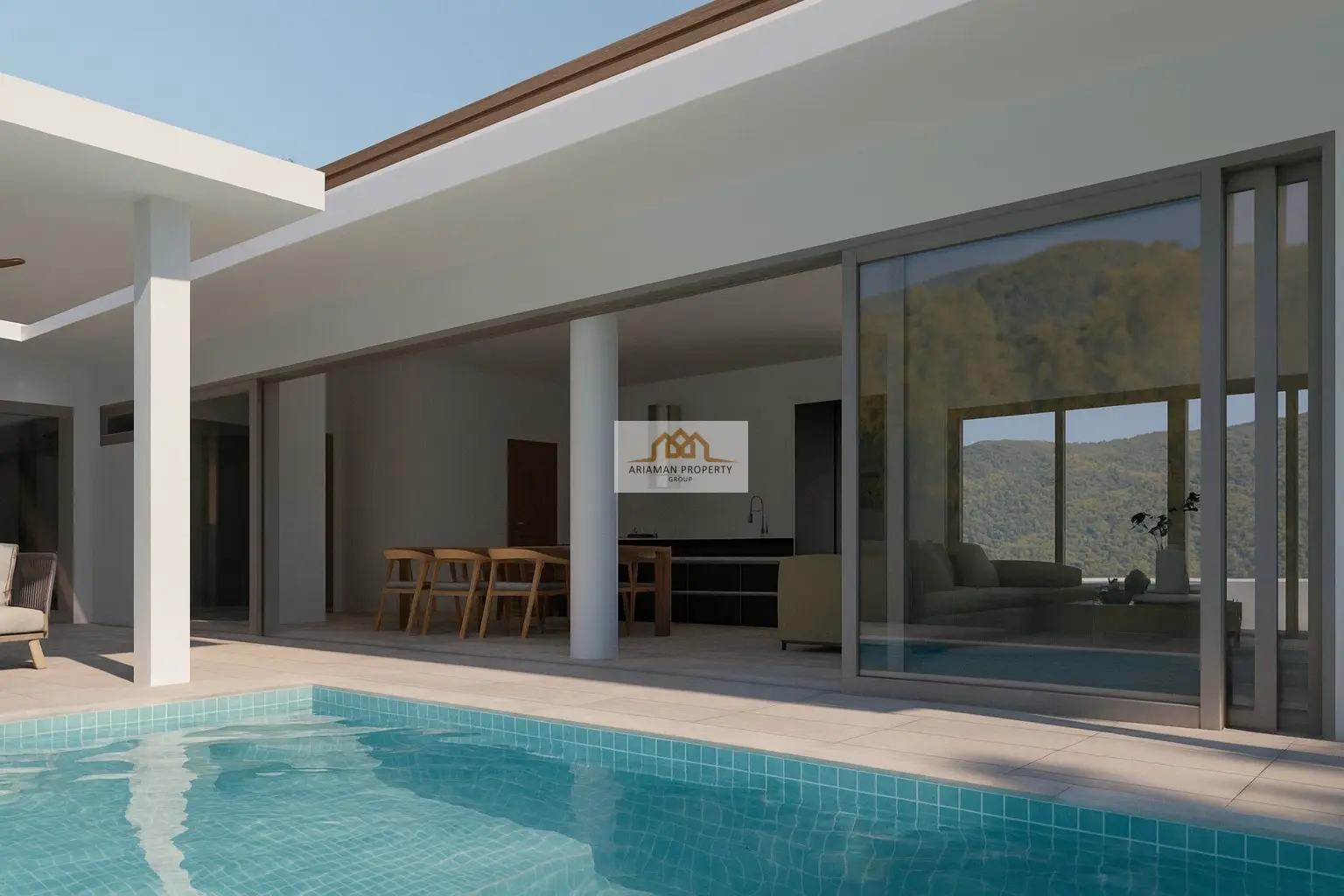 Modern 3-Bedroom Two-Story Home with Private Pool in Bo Phut, Ko Samui