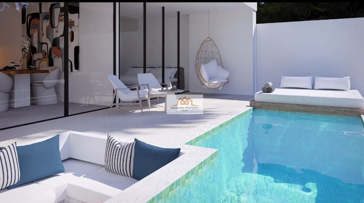 Minimalistic Single-Storey 1 Bed Pool Villa with Private Pool in Chaweng, Ko Samui