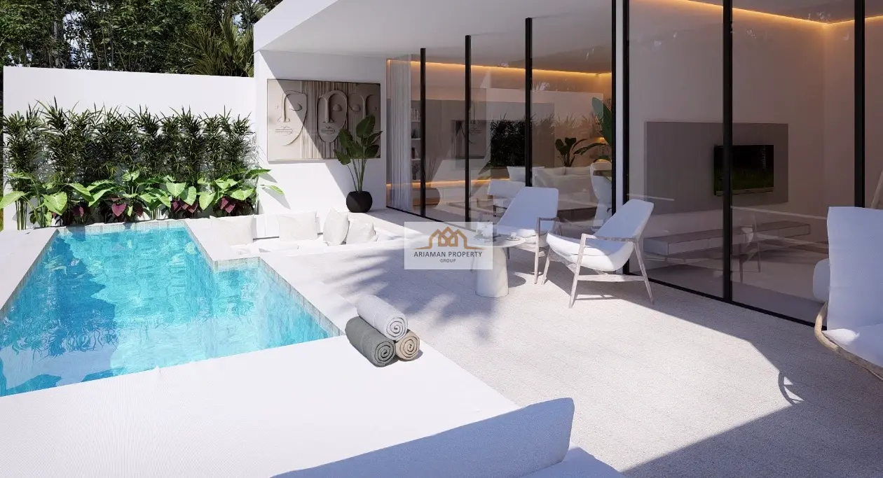 Minimalistic Single-Storey 1 Bed Pool Villa with Private Pool in Chaweng, Ko Samui