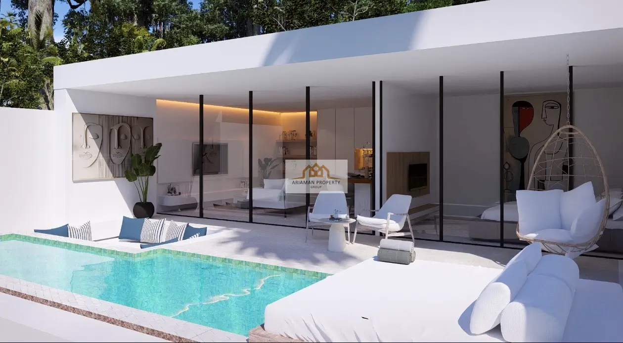 Minimalistic Single-Storey 1 Bed Pool Villa with Private Pool in Chaweng, Ko Samui