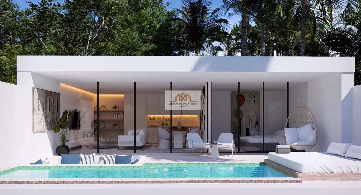 Minimalistic Single-Storey 1 Bed Pool Villa with Private Pool in Chaweng, Ko Samui