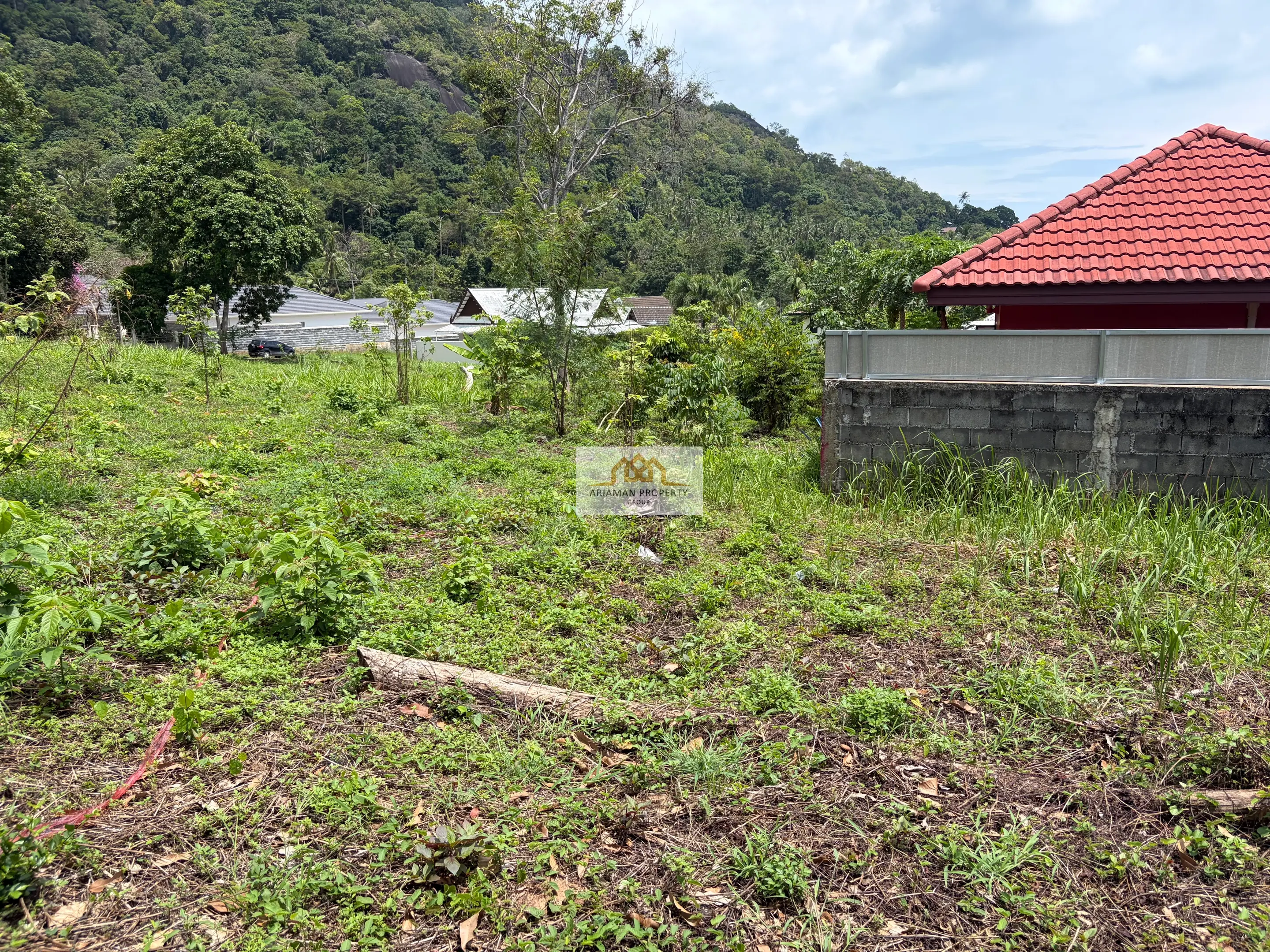 312 sqm Freehold Land in Quiet Lamai Surrounded by Tropical Greenery