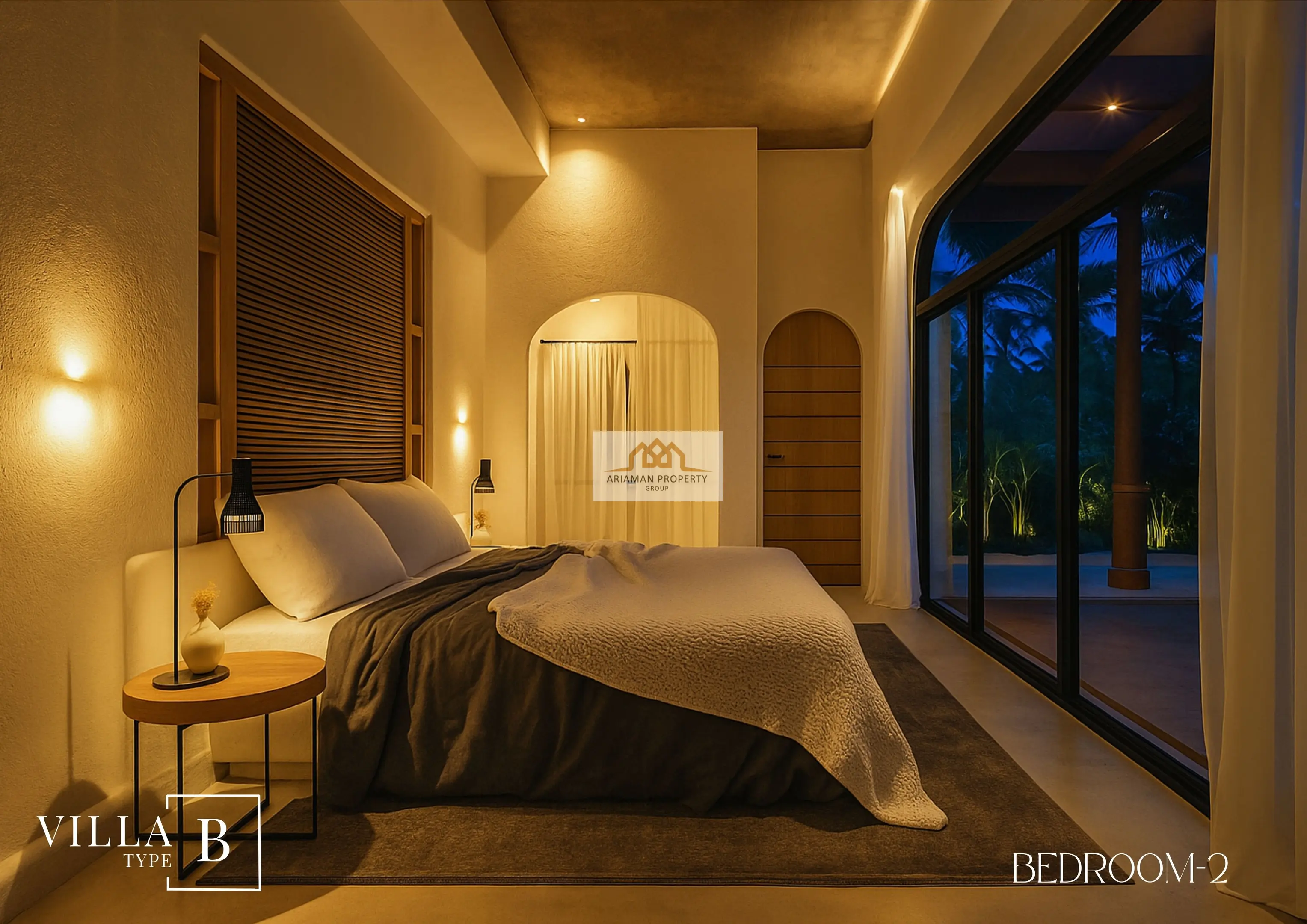 วิลล่าสมัยใหม่ 3 ห้องนอน พร้อมสระว่ายน้ำส่วนตัวในแม่น้ำ เกาะสมุย