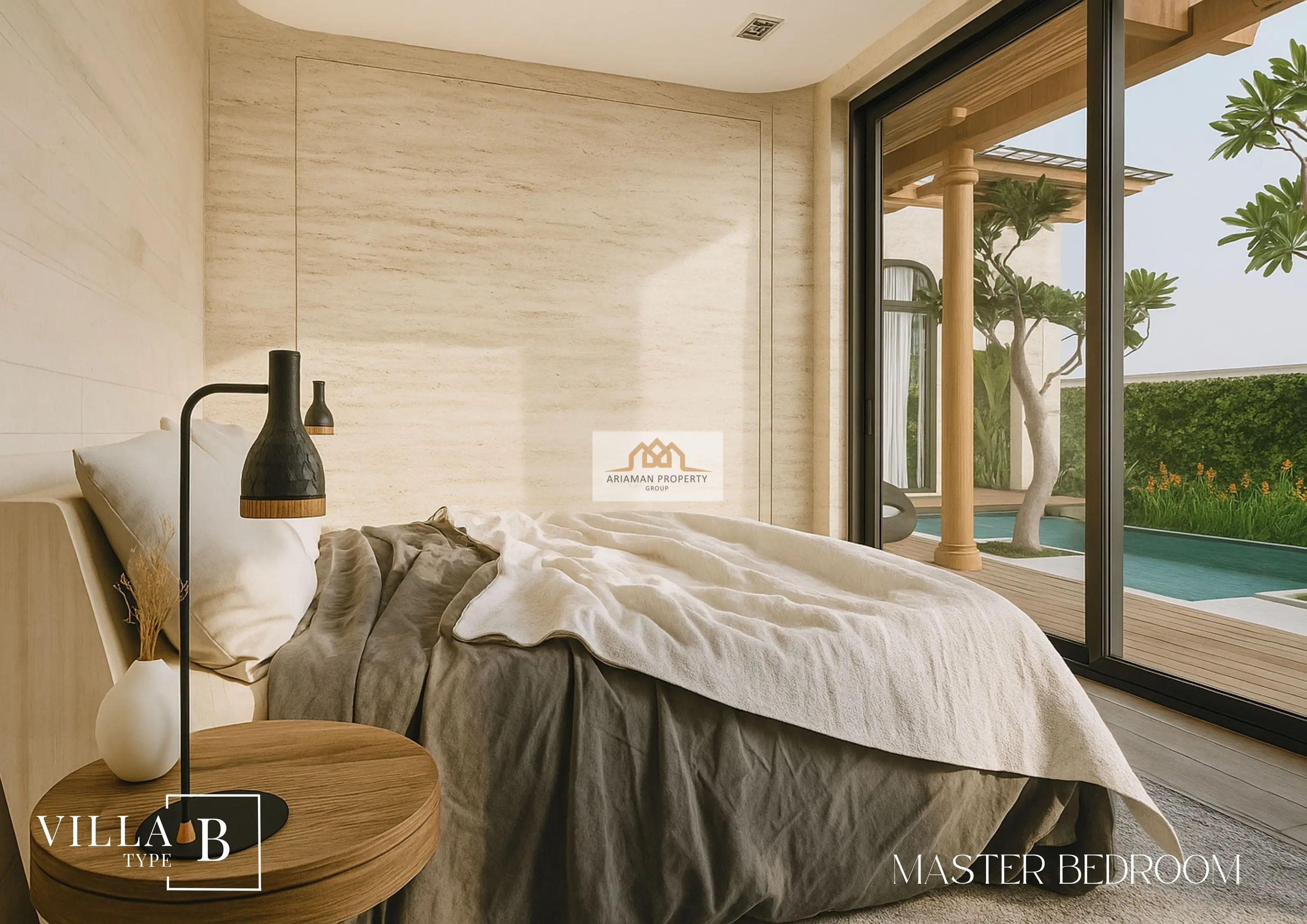 วิลล่าสมัยใหม่ 3 ห้องนอน พร้อมสระว่ายน้ำส่วนตัวในแม่น้ำ เกาะสมุย