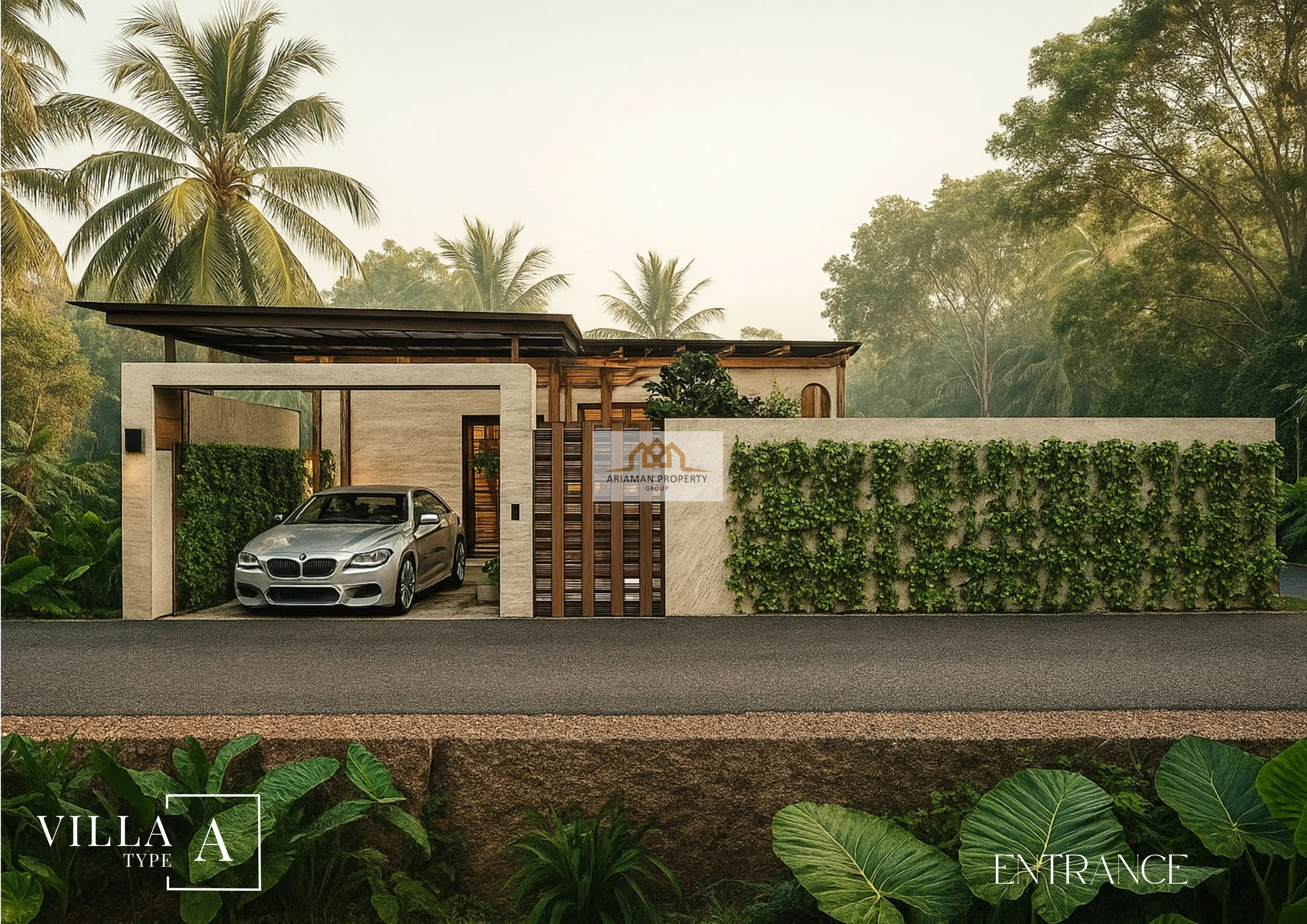 วิลล่าสมัยใหม่ 3 ห้องนอน พร้อมสระว่ายน้ำส่วนตัวในแม่น้ำ เกาะสมุย