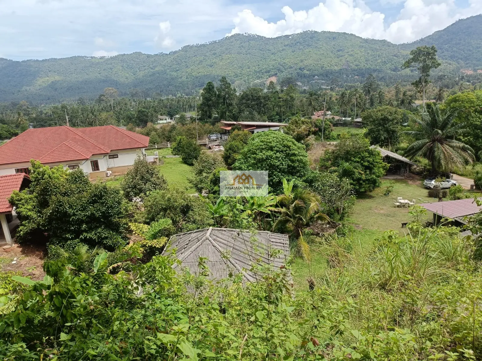ที่ดินสัญญาเช่า 1 ห้องนอน บนที่ดินสูงสงบพร้อมวิวธรรมชาติฟื้นฟูใจในสมุย มาเร็ต