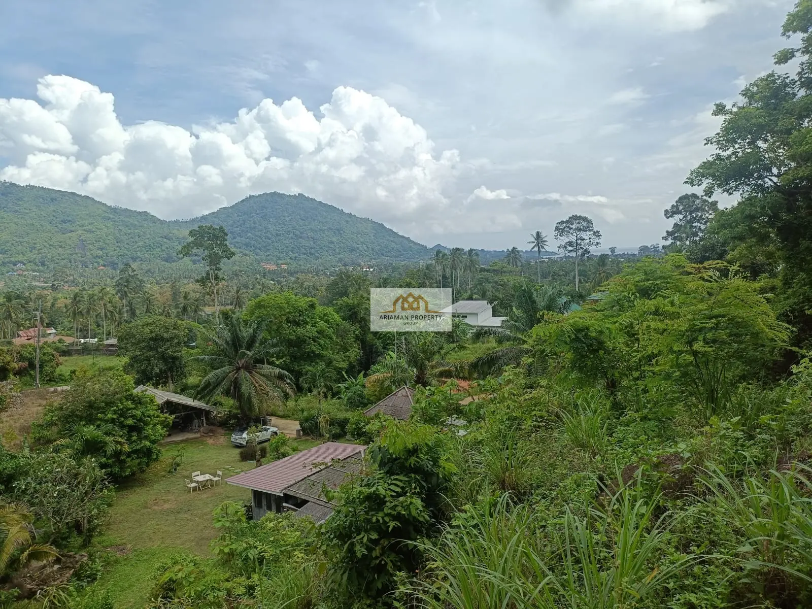 ที่ดินสัญญาเช่า 1 ห้องนอน บนที่ดินสูงสงบพร้อมวิวธรรมชาติฟื้นฟูใจในสมุย มาเร็ต
