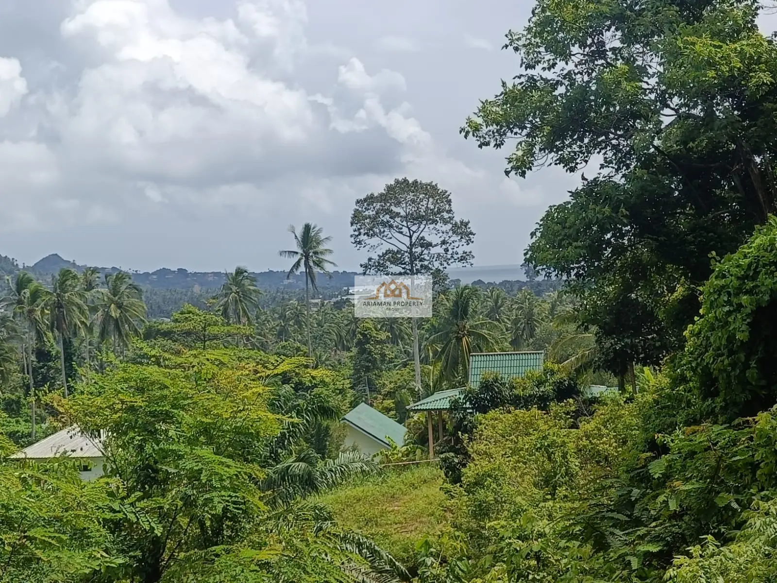 ที่ดินสัญญาเช่า 1 ห้องนอน บนที่ดินสูงสงบพร้อมวิวธรรมชาติฟื้นฟูใจในสมุย มาเร็ต