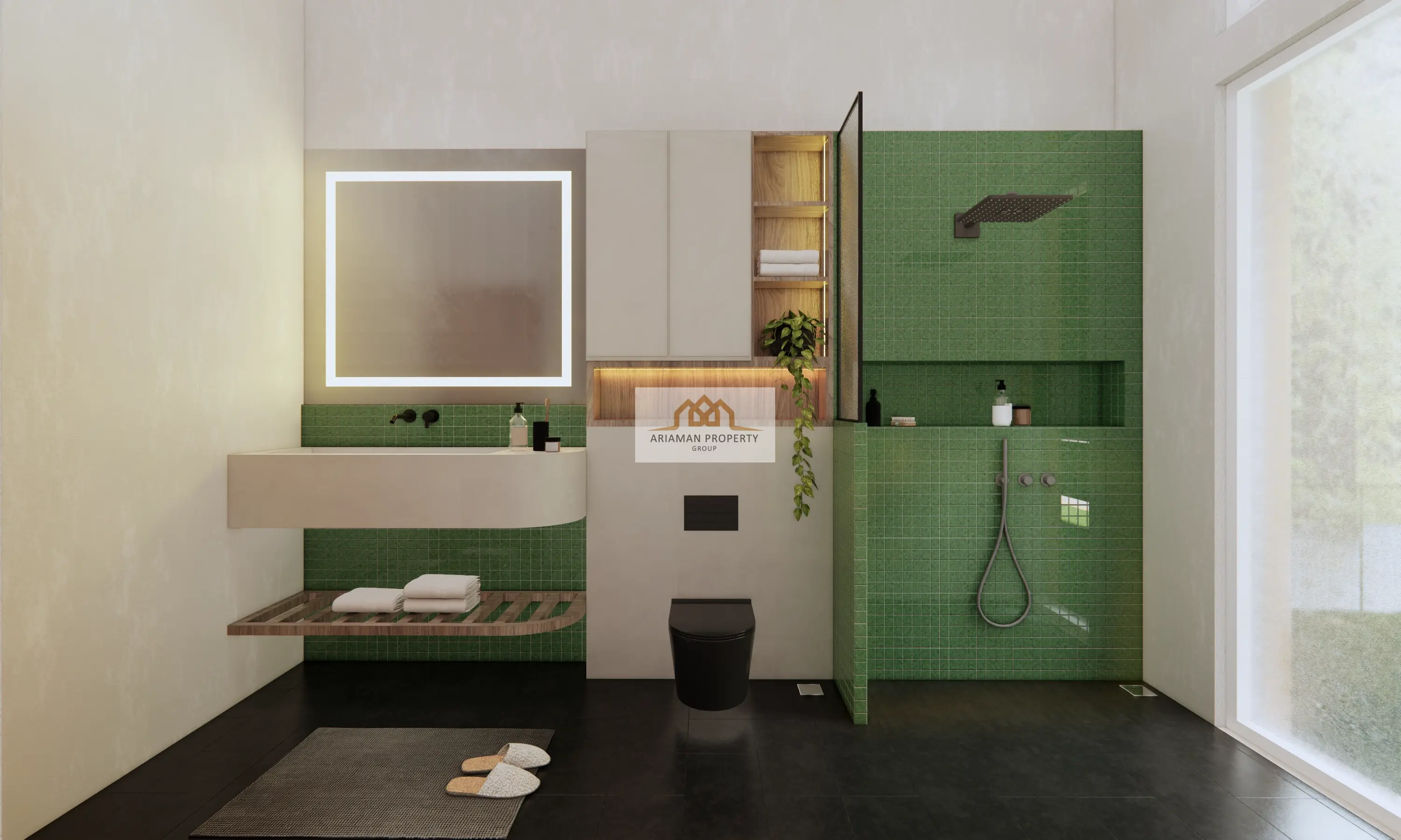 บ้านชั้นเดียวสไตล์โมเดิร์นพร้อมวิวที่สวยงามและสระว่ายน้ำส่วนตัวในมะเร็ต เกาะสมุย