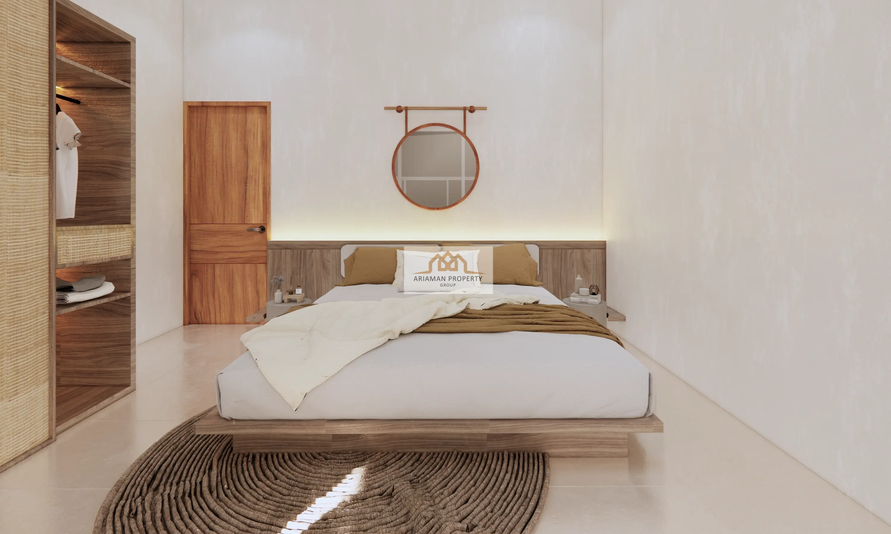 บ้านชั้นเดียวสไตล์โมเดิร์นพร้อมวิวที่สวยงามและสระว่ายน้ำส่วนตัวในมะเร็ต เกาะสมุย