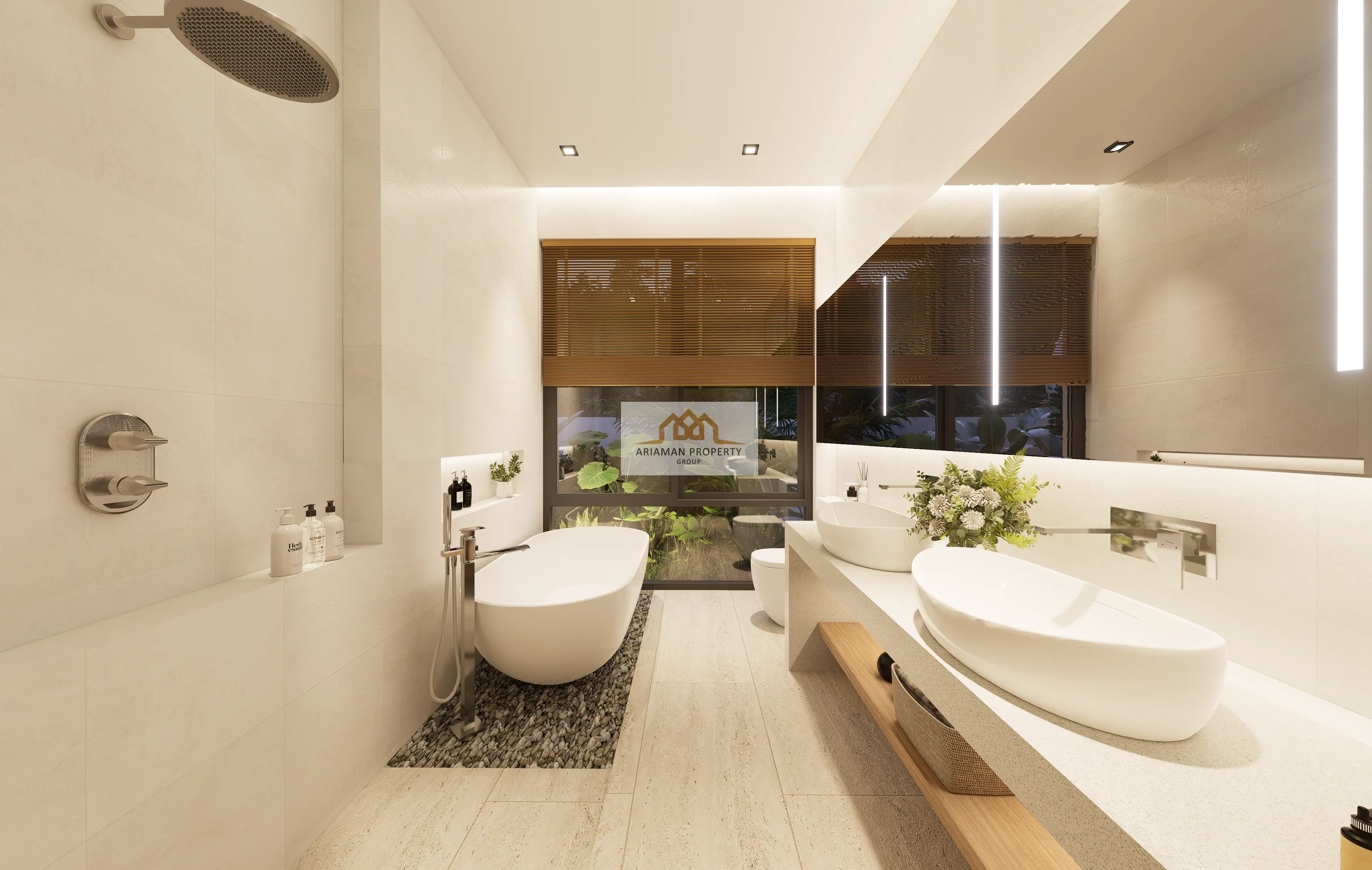 บ้านเดี่ยวชั้นเดียวโมเดิร์น 3 ห้องนอน พร้อมสระว่ายน้ำส่วนตัวในมะเร็ต เกาะสมุย