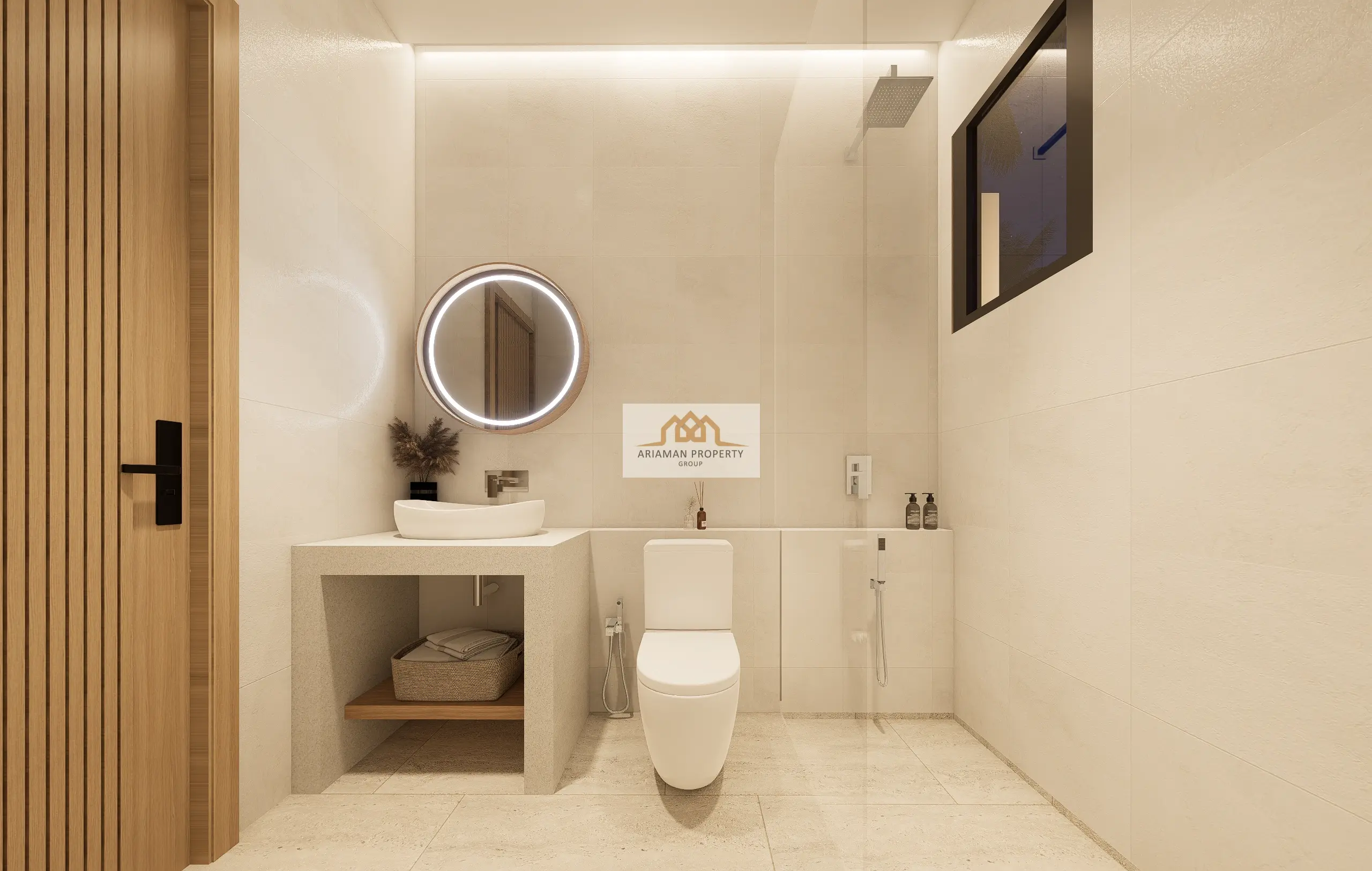 บ้านเดี่ยวชั้นเดียวโมเดิร์น 3 ห้องนอน พร้อมสระว่ายน้ำส่วนตัวในมะเร็ต เกาะสมุย