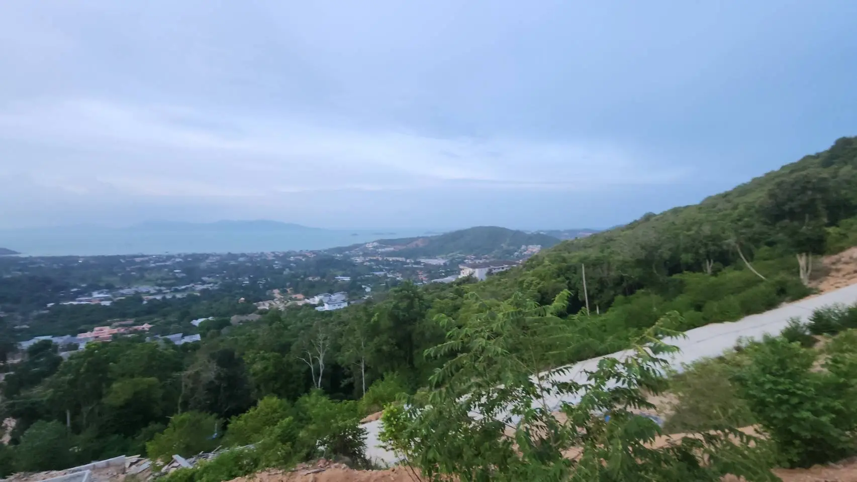 1 Rai Of Seaview Land In Bophut Hill