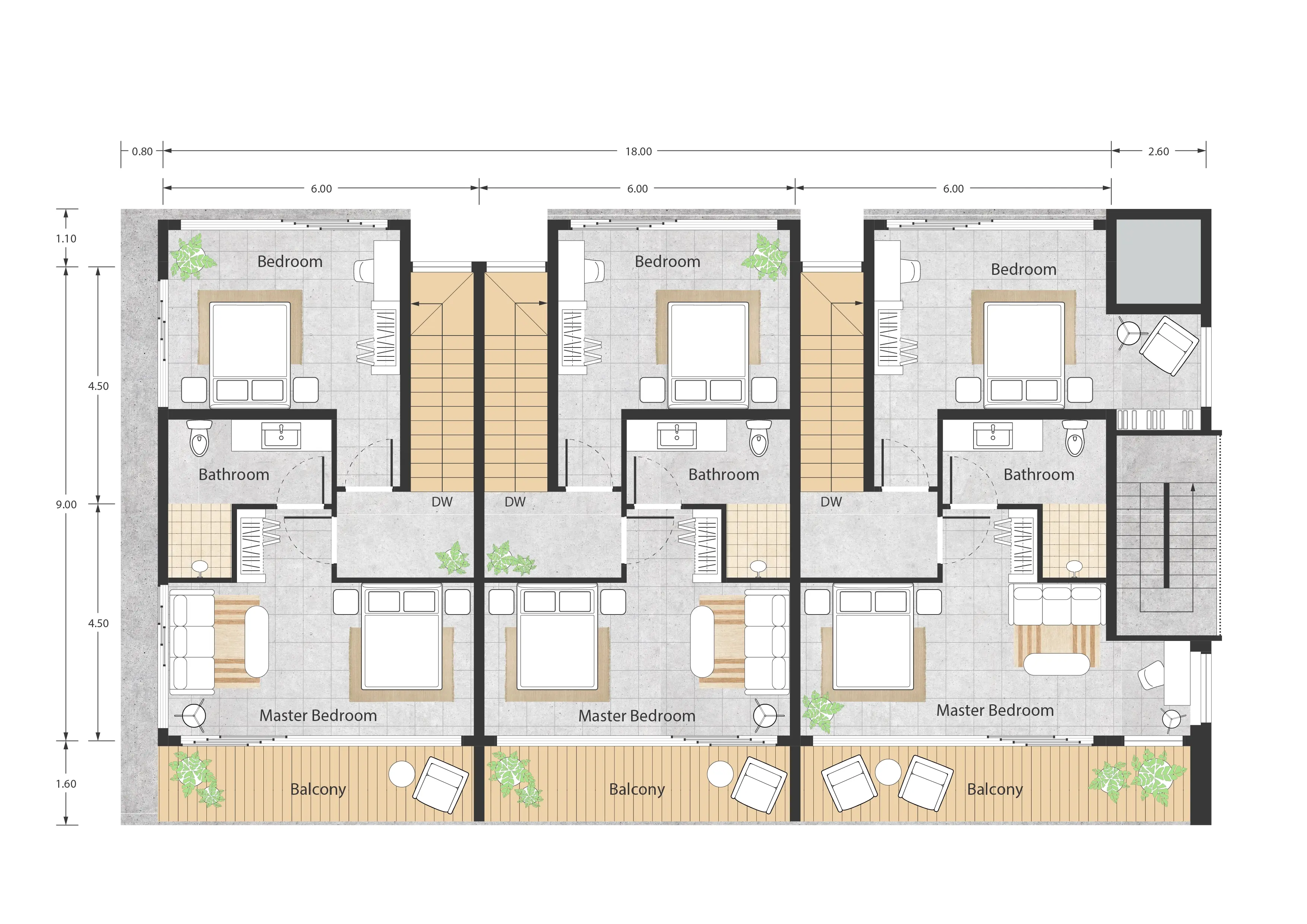 PAHILI Residence - 2 Bedroom Duplex Condo In Lamai