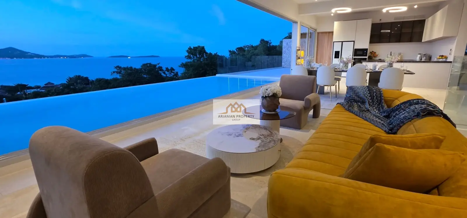 Villa Adamo - Spectacular 5 Bedroom Ocean View Pool Villa In Chaweng Noi