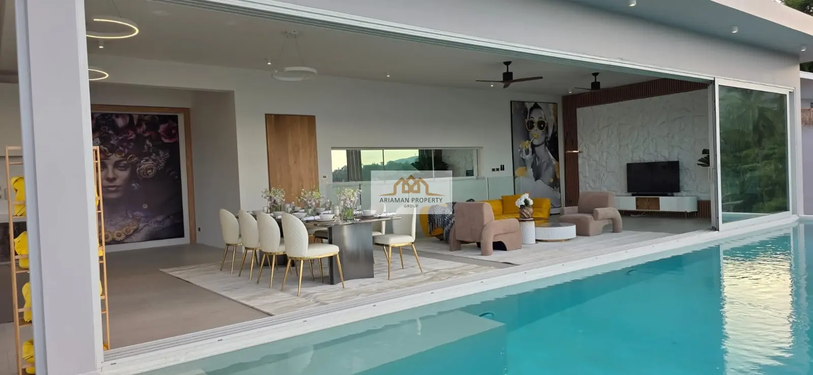 Villa Adamo - Spectacular 5 Bedroom Ocean View Pool Villa In Chaweng Noi