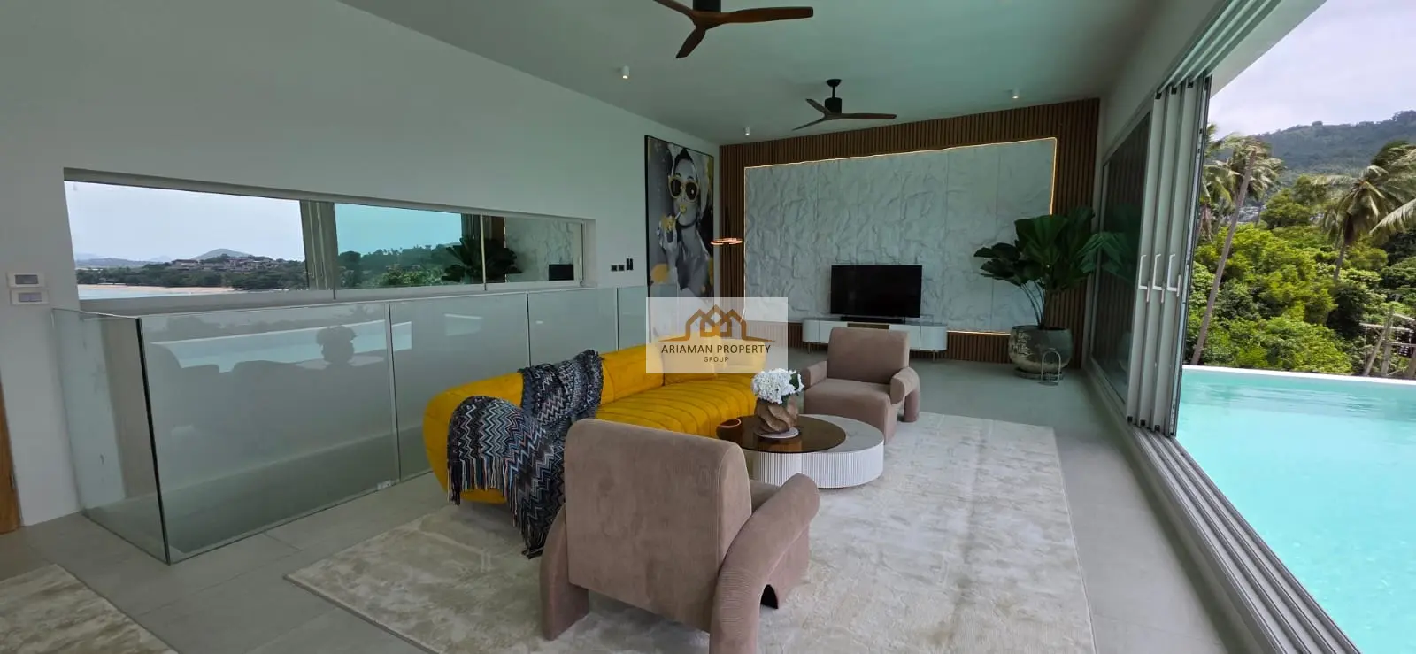 Villa Adamo - Spectacular 5 Bedroom Ocean View Pool Villa In Chaweng Noi